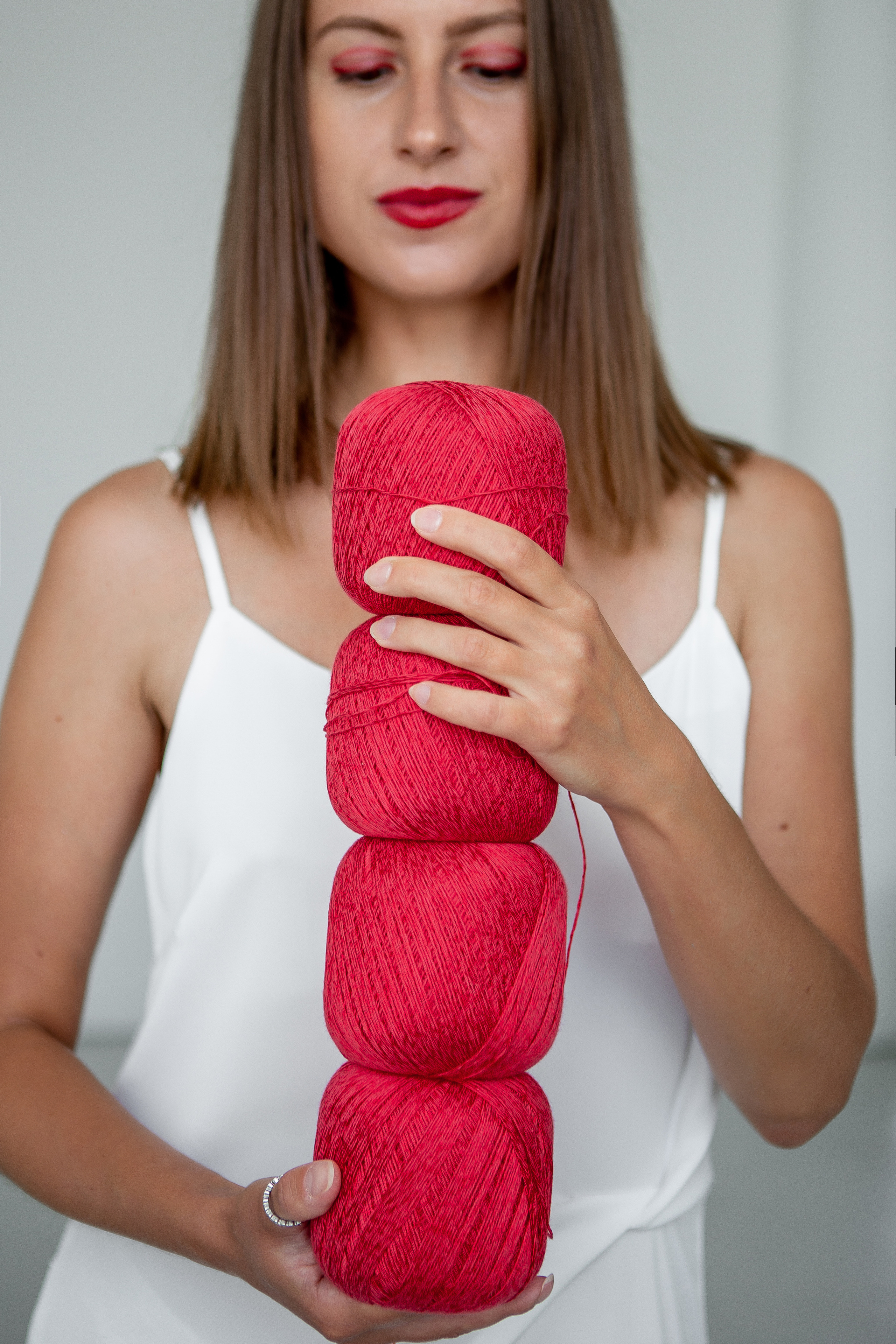 Вязальщица. Фотограф Екатерина Голицына