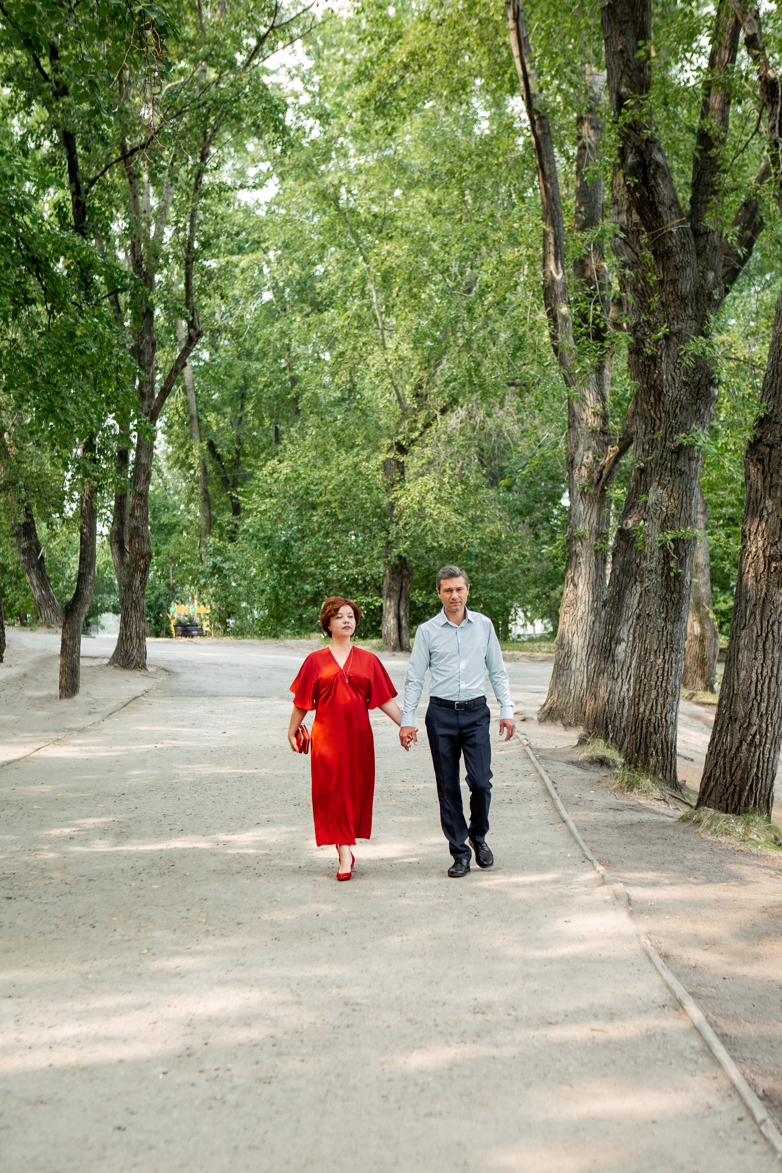 Влюбленные в парке. Фотограф Екатерина Голицына