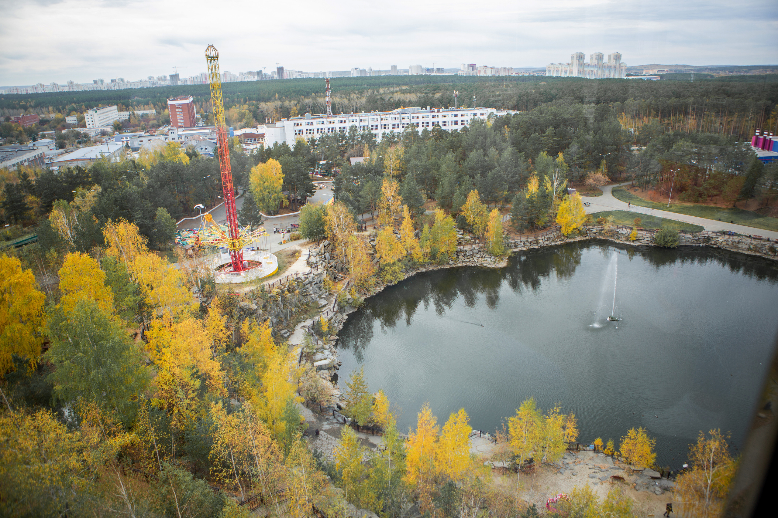 Аттракционы. Фотограф Екатерина Голицына