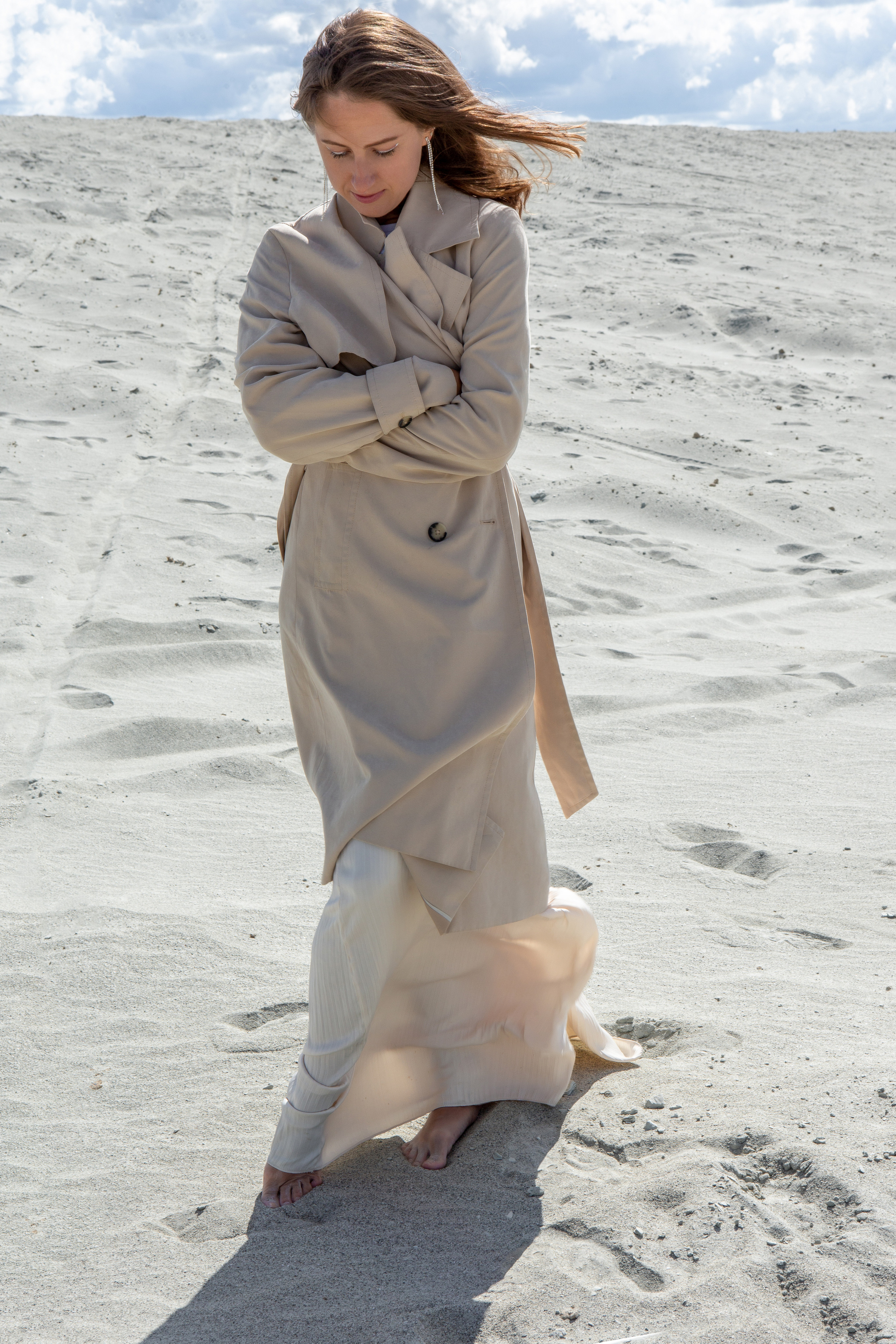 Двое в пустыне. Фотограф Екатерина Голицына