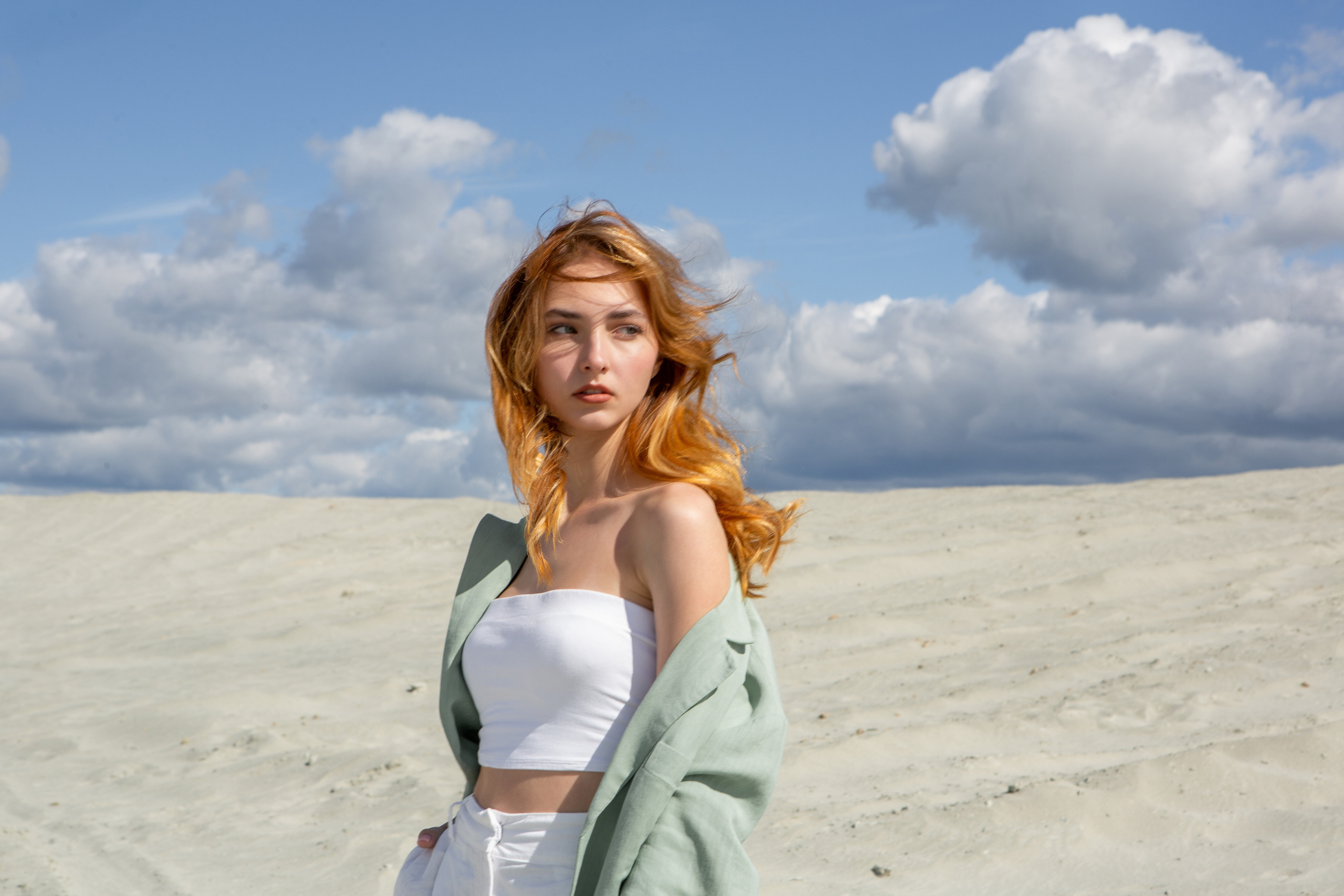 Двое в пустыне. Фотограф Екатерина Голицына