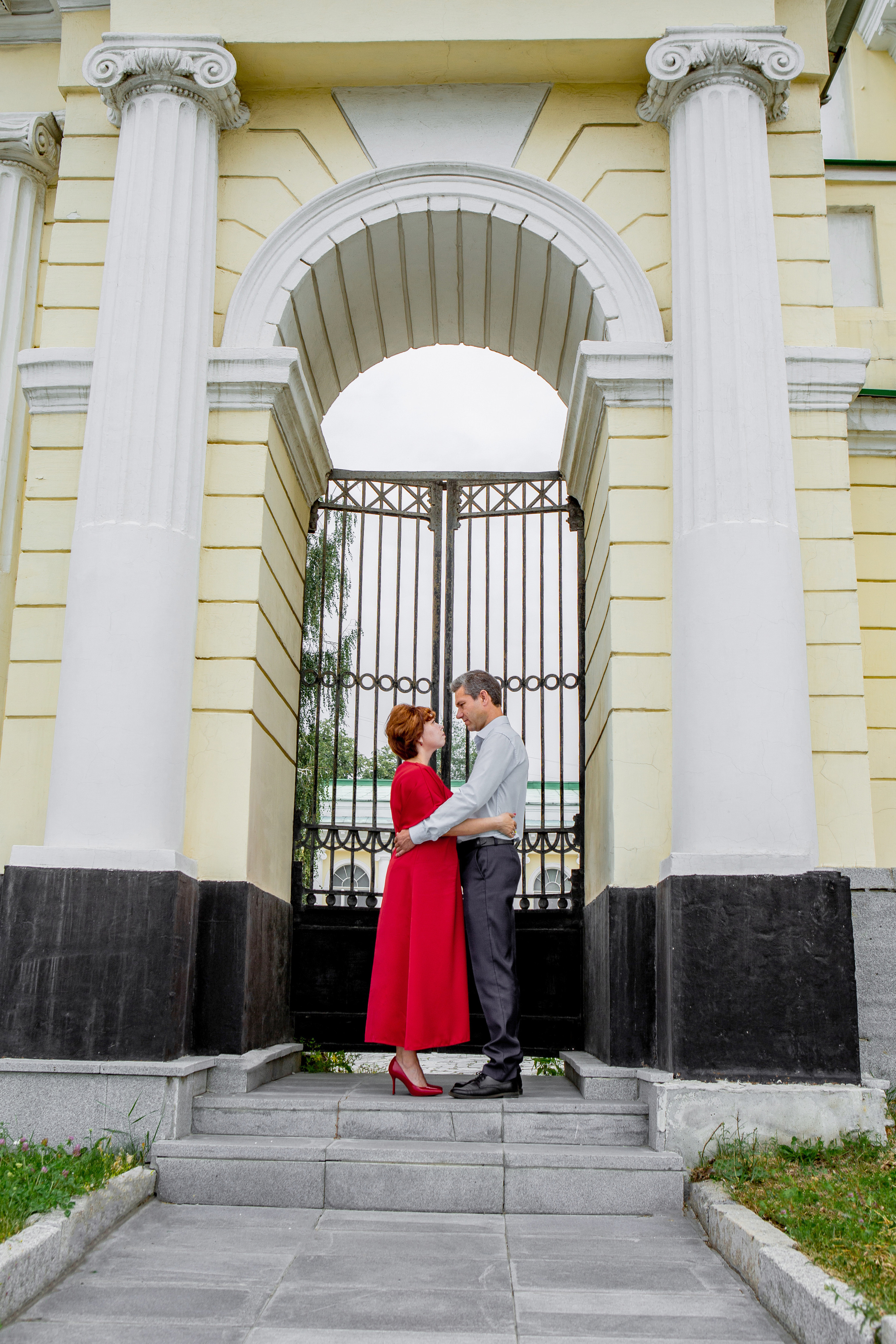 Влюбленные в парке. Фотограф Екатерина Голицына