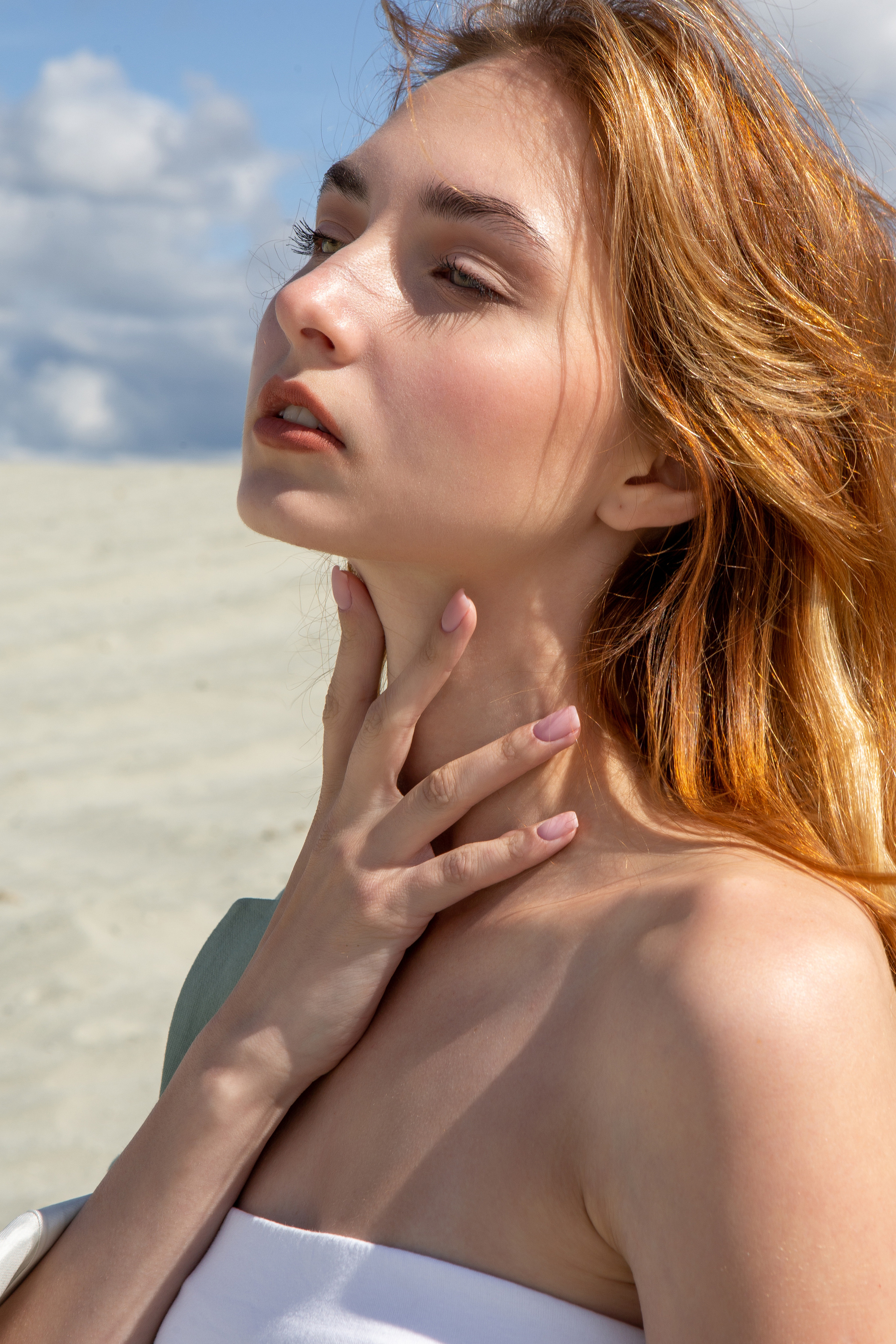 Двое в пустыне. Фотограф Екатерина Голицына