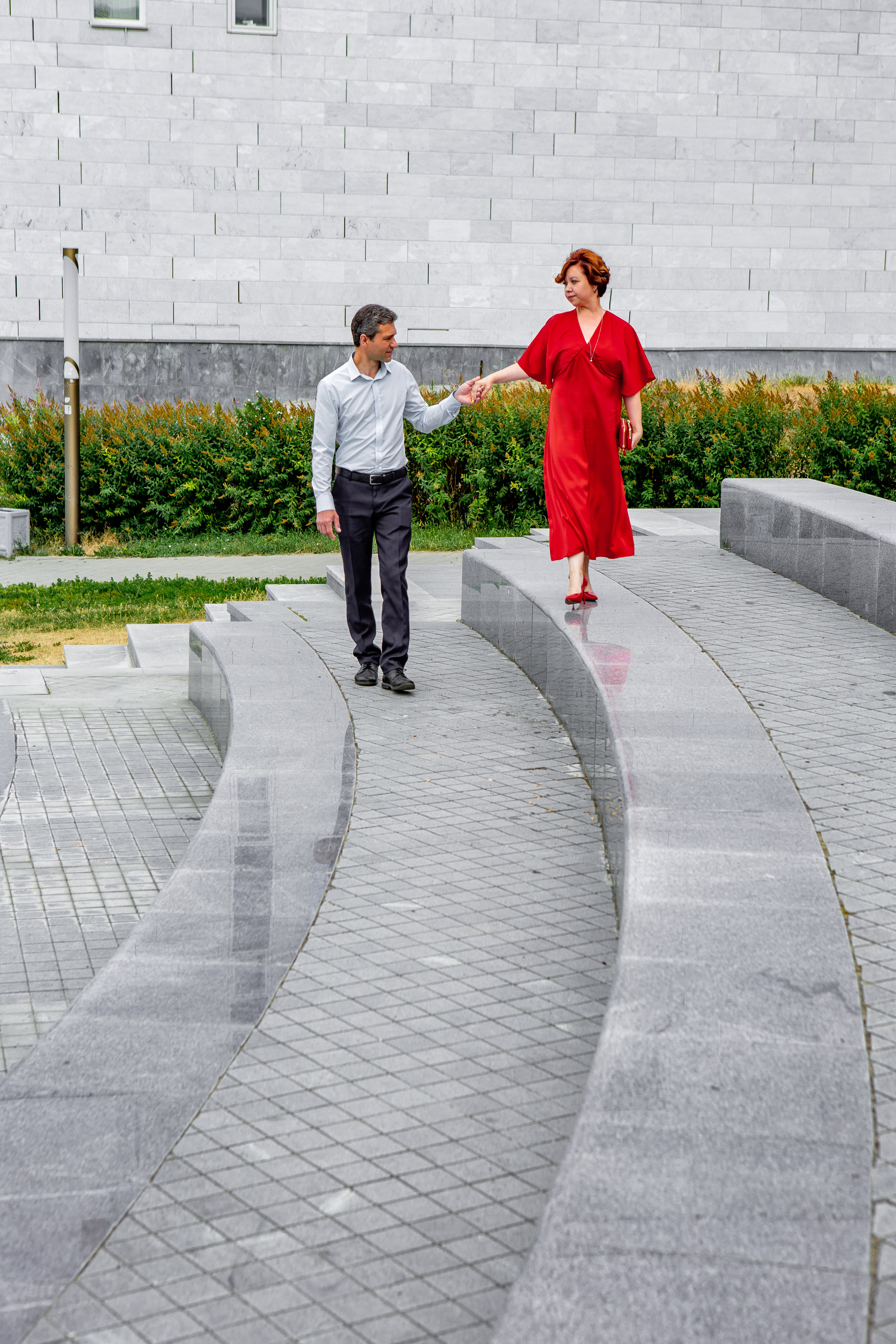 Влюбленные в парке. Фотограф Екатерина Голицына