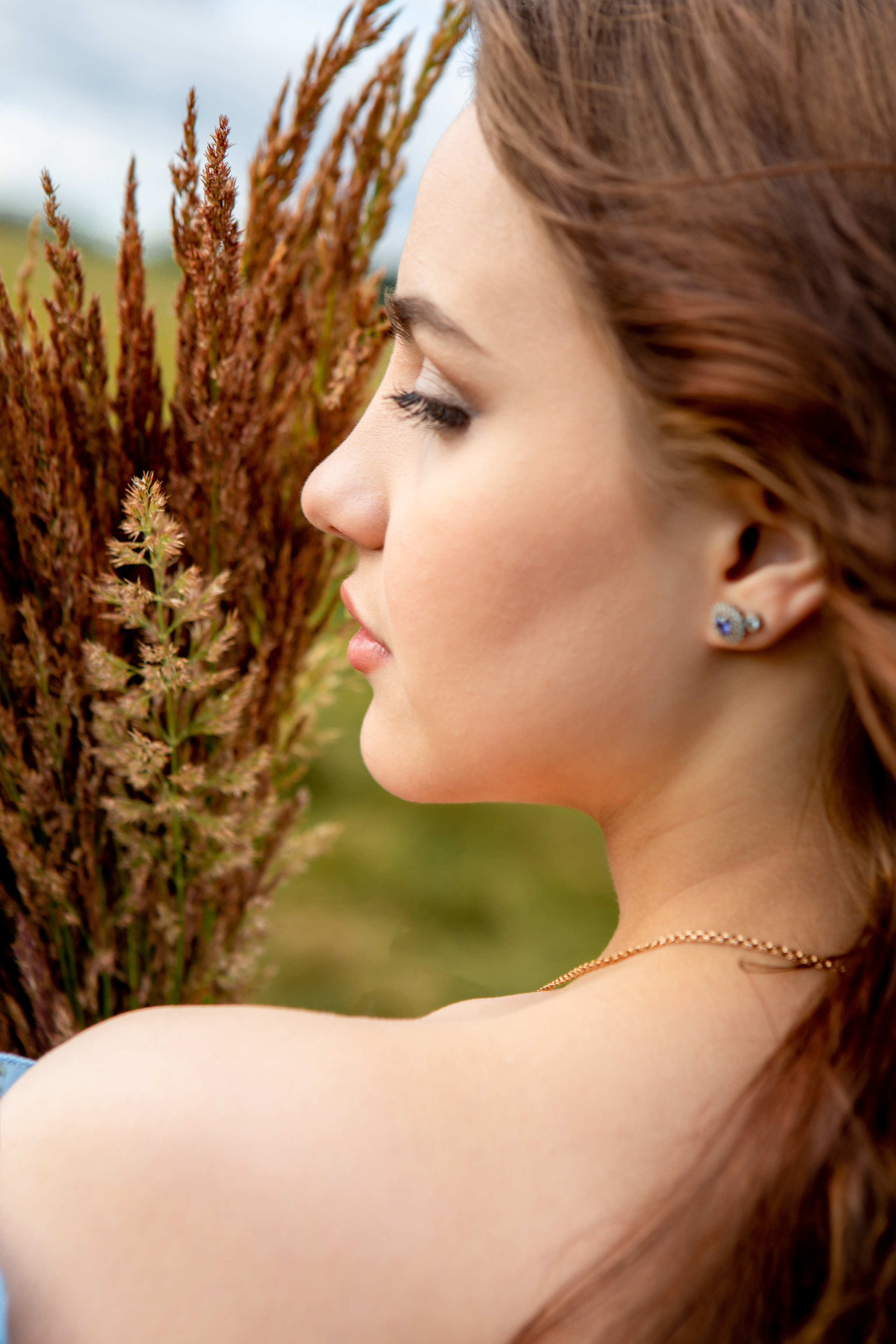 В поле. Фотограф Екатерина Голицына