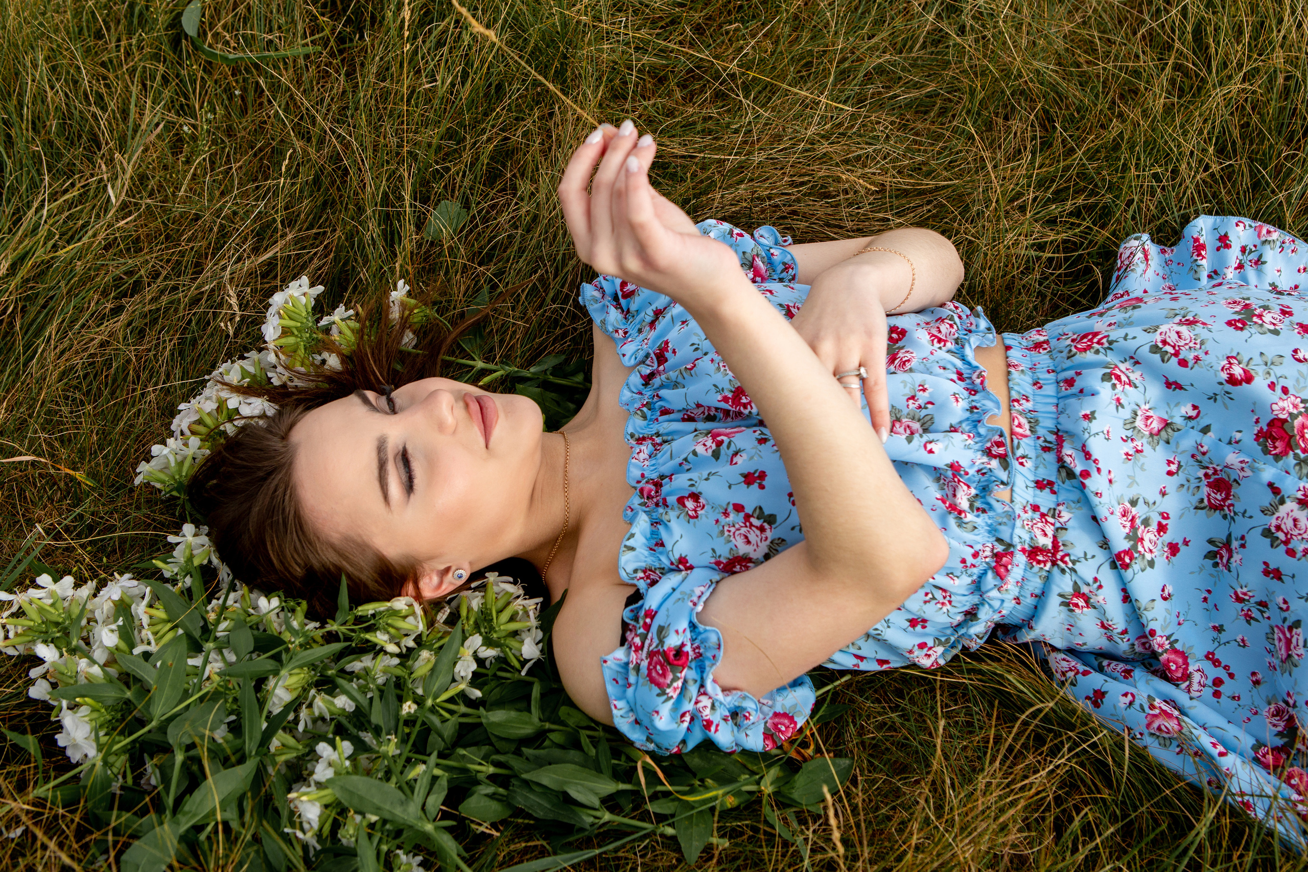 В поле. Фотограф Екатерина Голицына