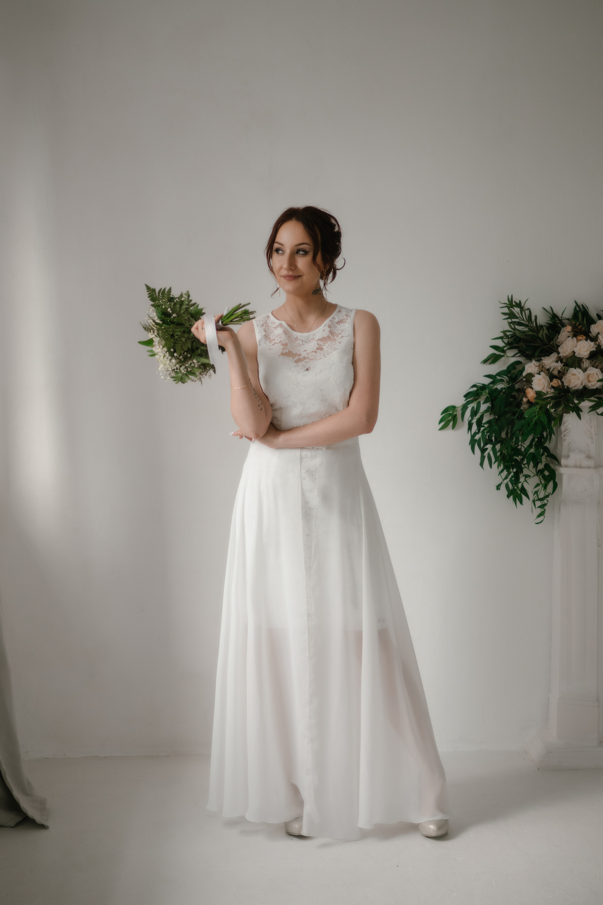 Свадебная фотосессия в студии. Свадебный фотограф во Владимире - Мария Широкорядова