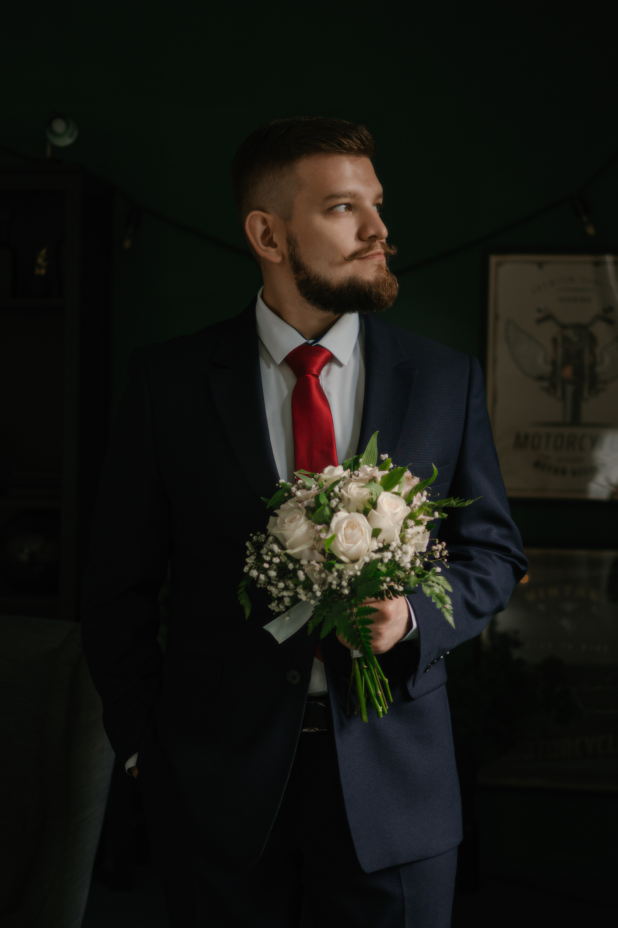 Свадебная фотосессия в студии. Свадебный фотограф во Владимире - Мария Широкорядова