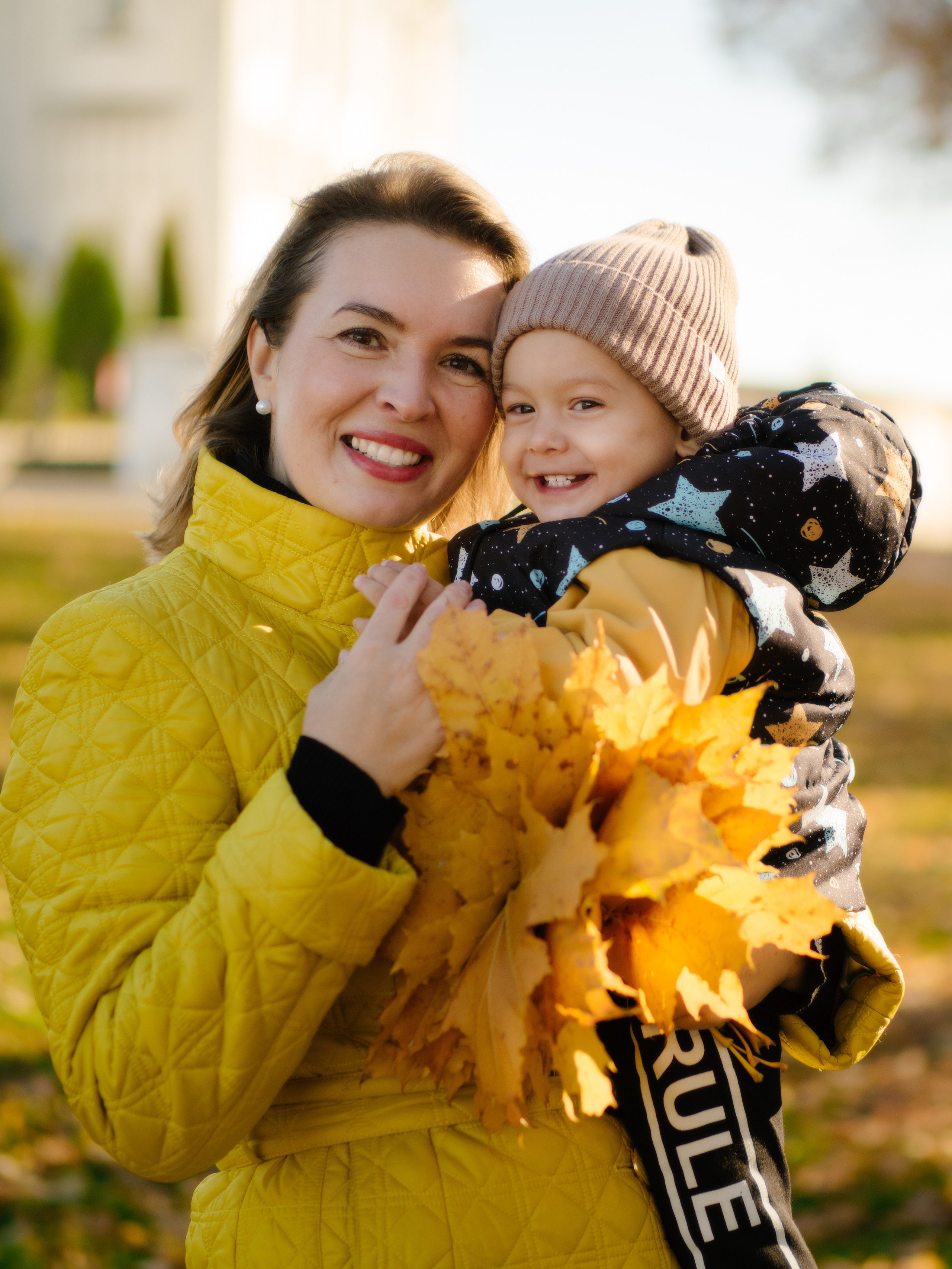 Осенний фотосет для Оли с сыном. Свадебный фотограф во Владимире - Мария Широкорядова