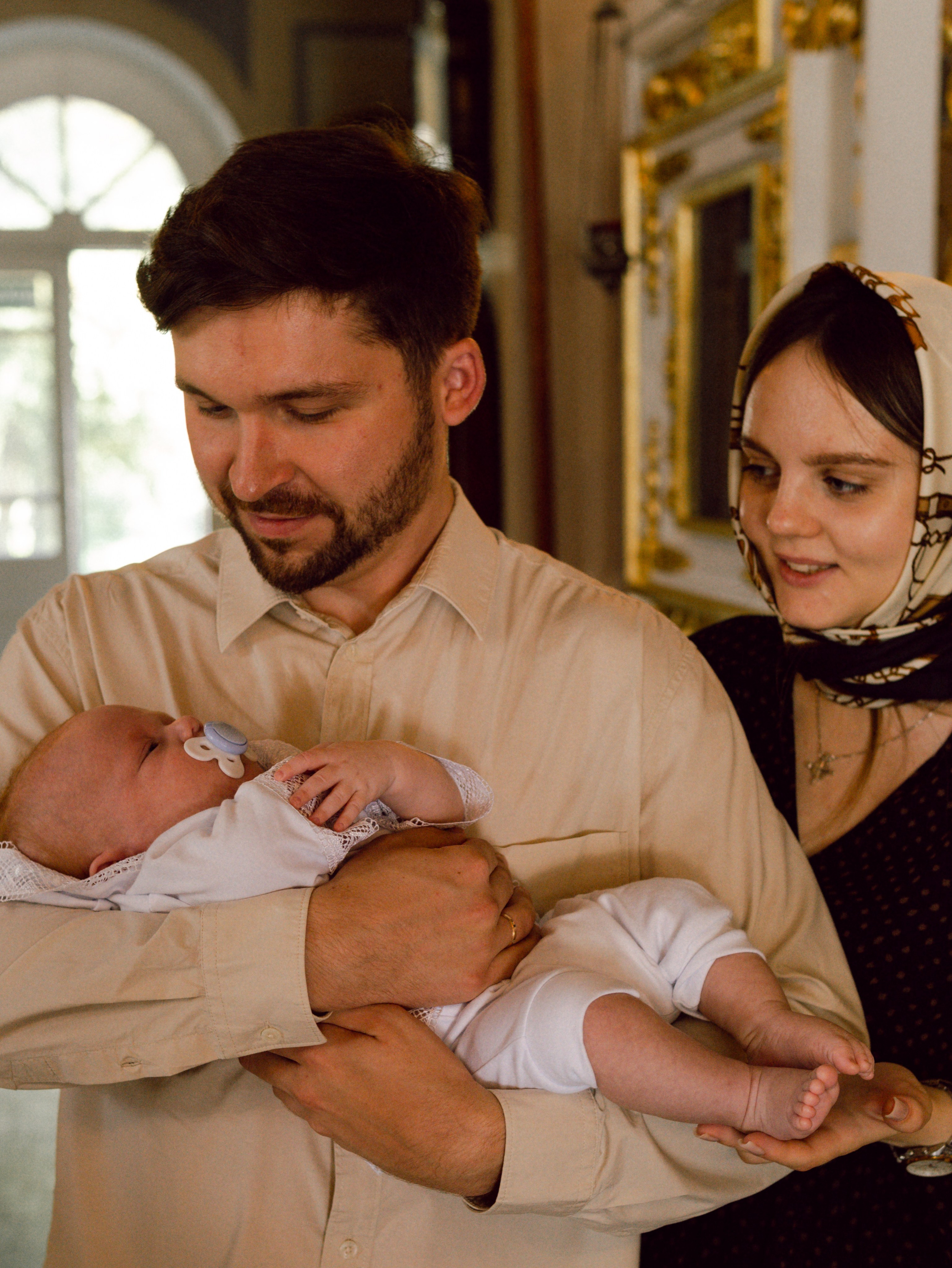 Крещение Льва. Фотограф в Москве Шалышко Ангелина