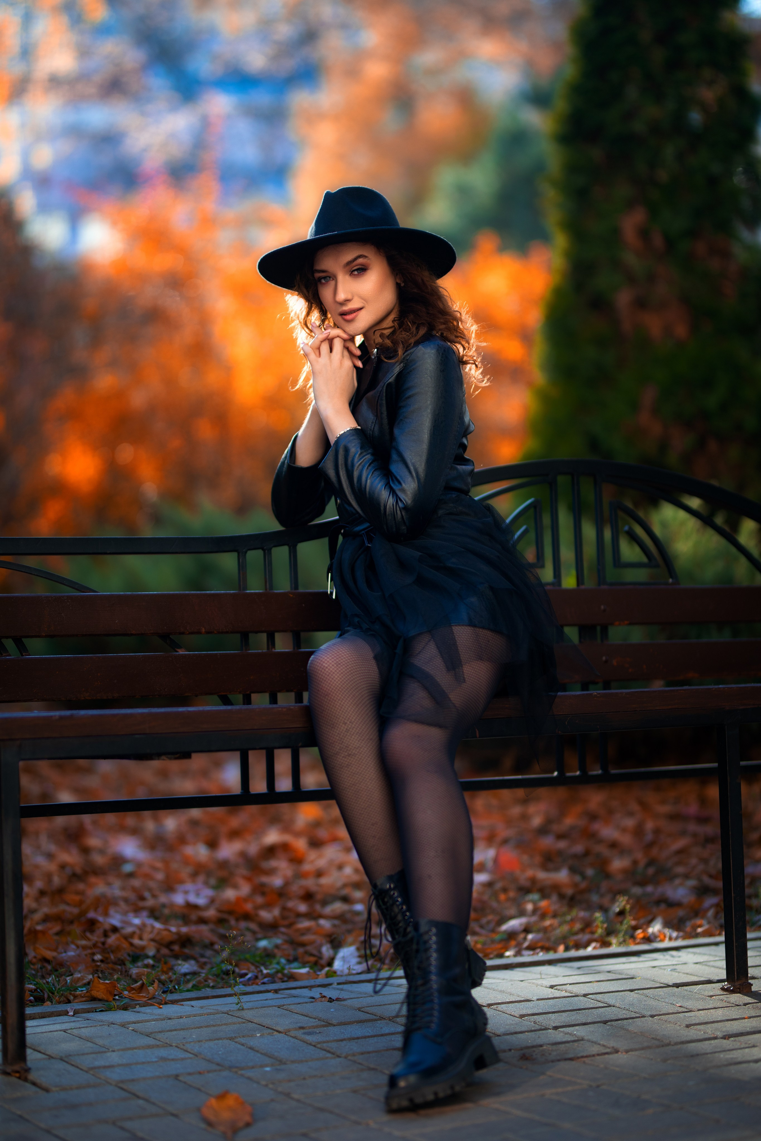 Осенняя фотосъемка в парке с Анастасией в формате для «себя»