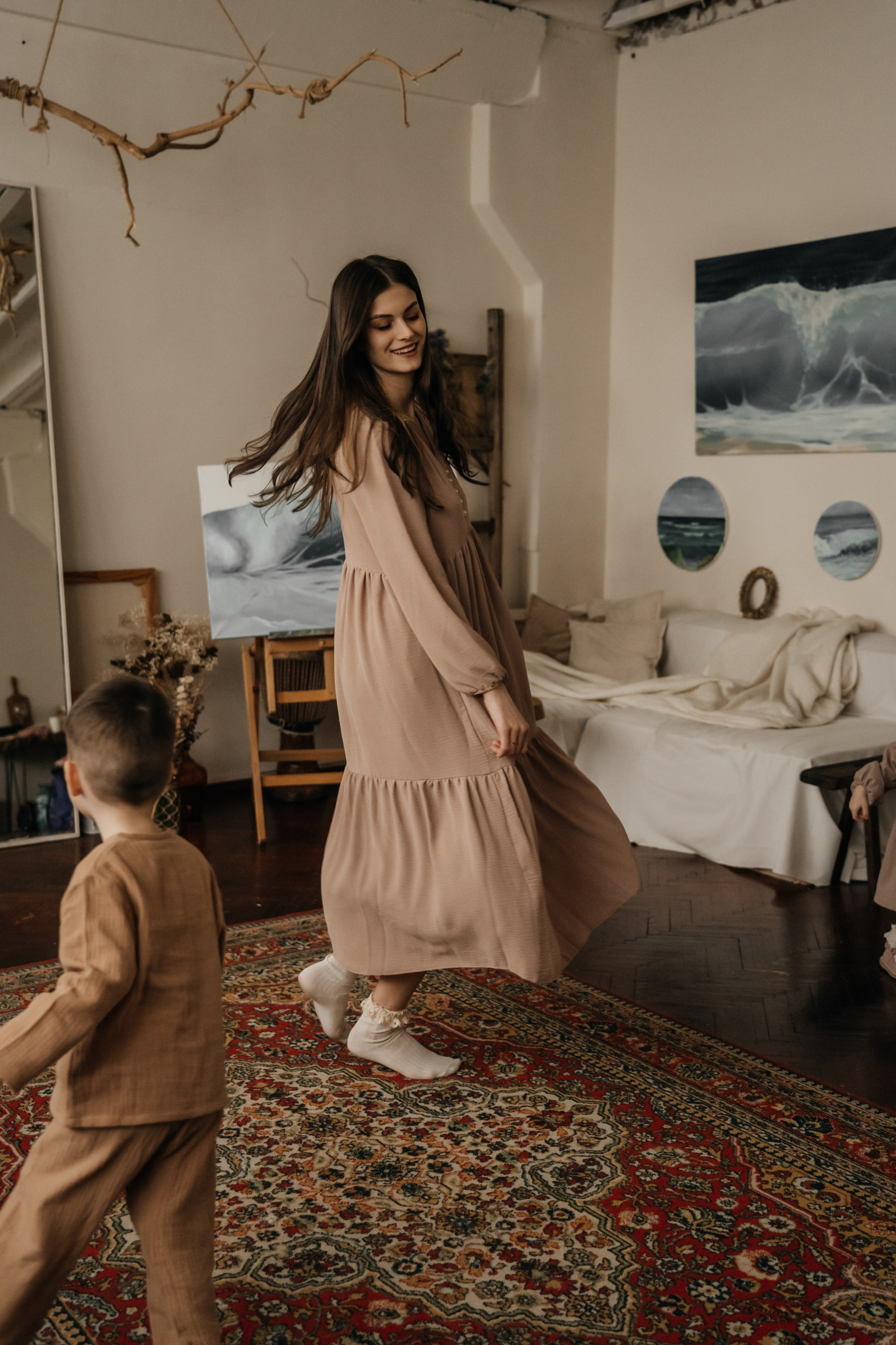 В мастерской. Ваш фотограф Вика Артемова