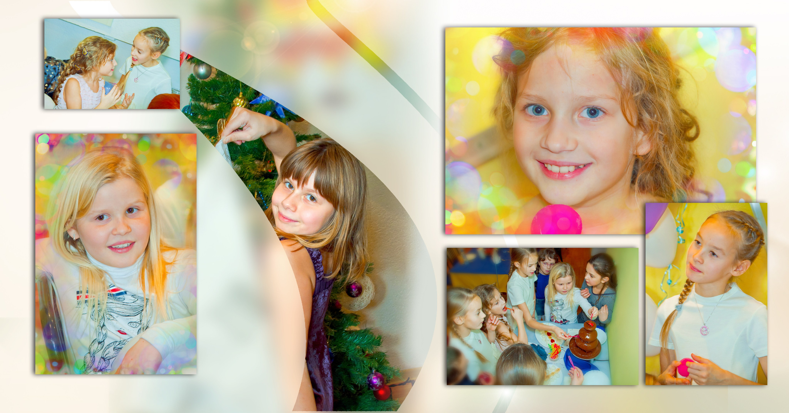 Фотокнига Полина 9 лет. Skazka.wfolio.pro