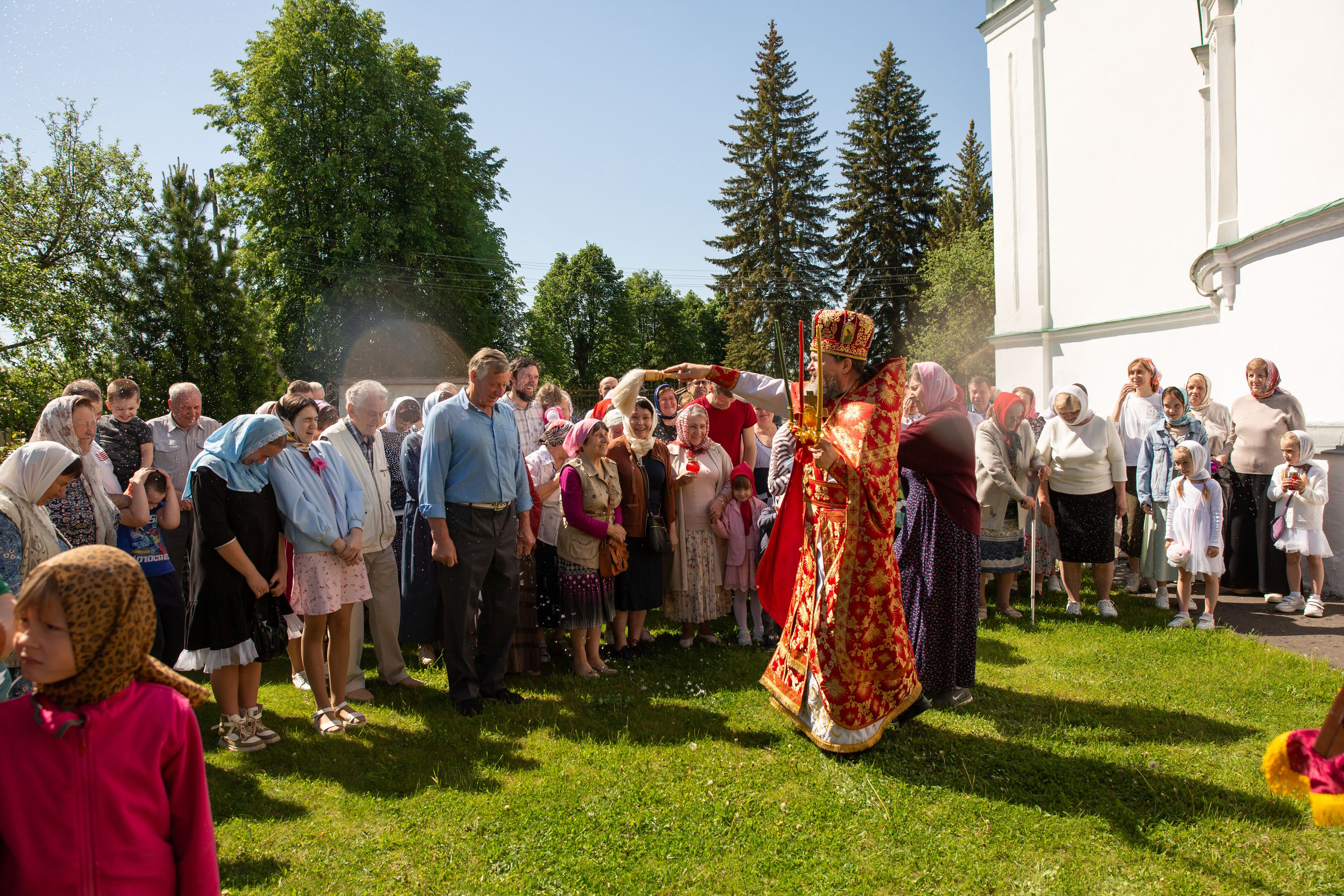 Крестный ход с Ашитково Воскресенский храм. Семейный и детский фотограф Анна Петракова