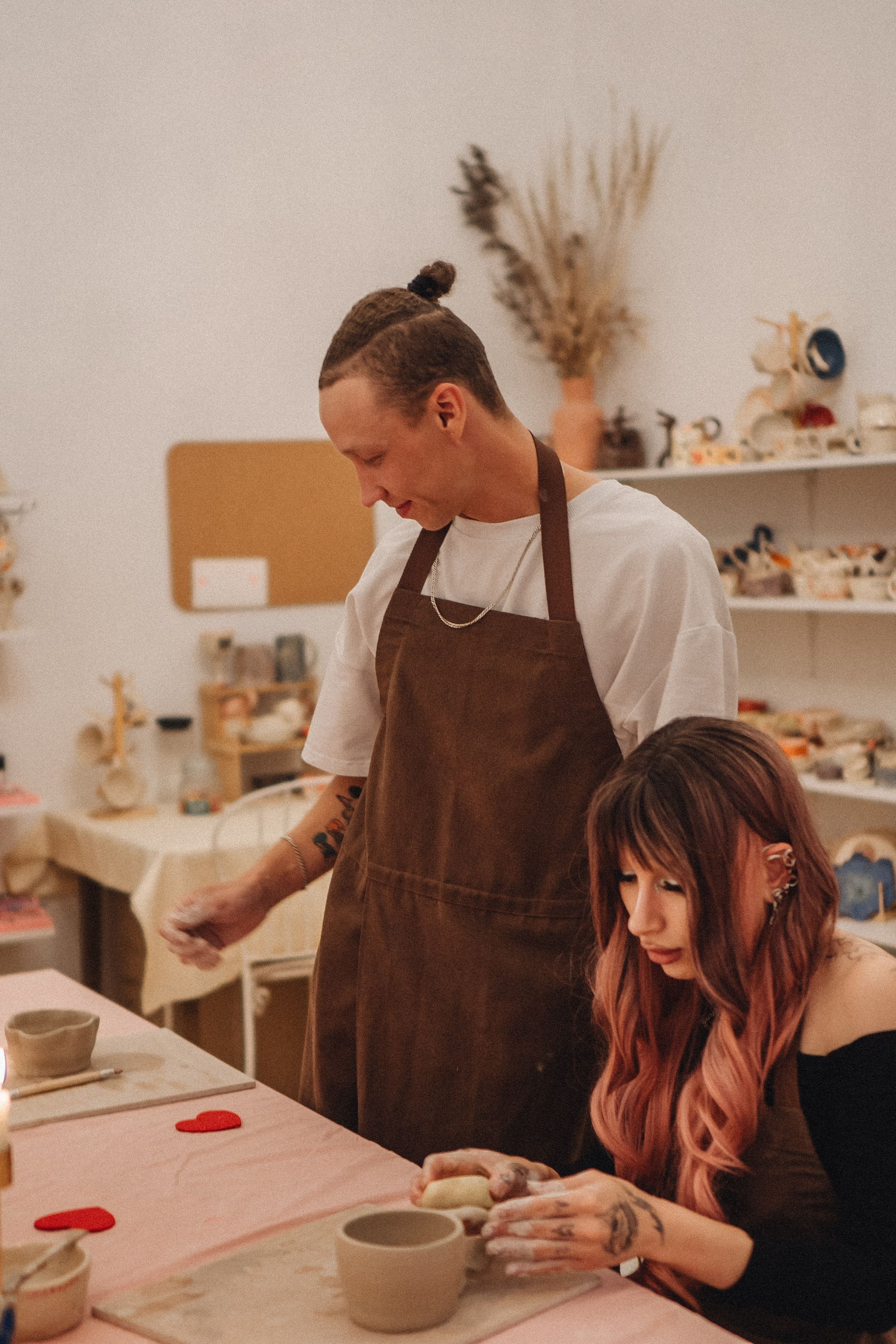 СВИДАНИЕ В ГОНЧАРНОЙ МАСТЕРСКОЙ. Профессиональный фотограф, Санкт-Петербург — Виктория Богомолова