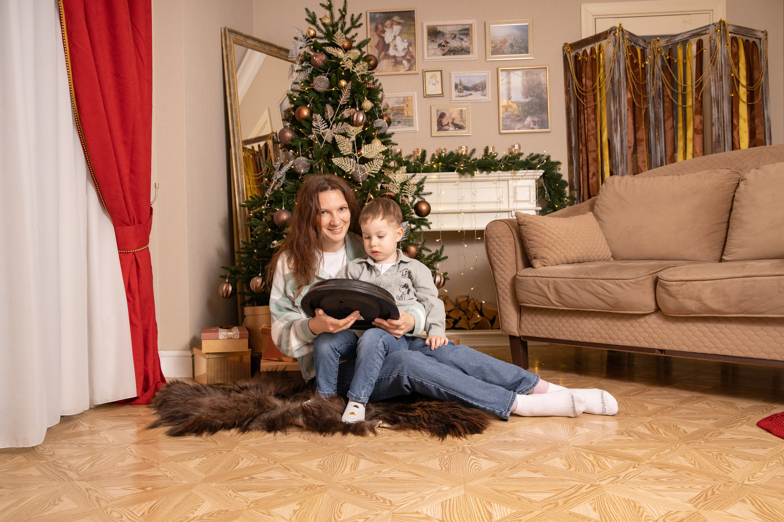 Первые новогодние для Натали. Фотограф в Железнодорожном и Балашихе