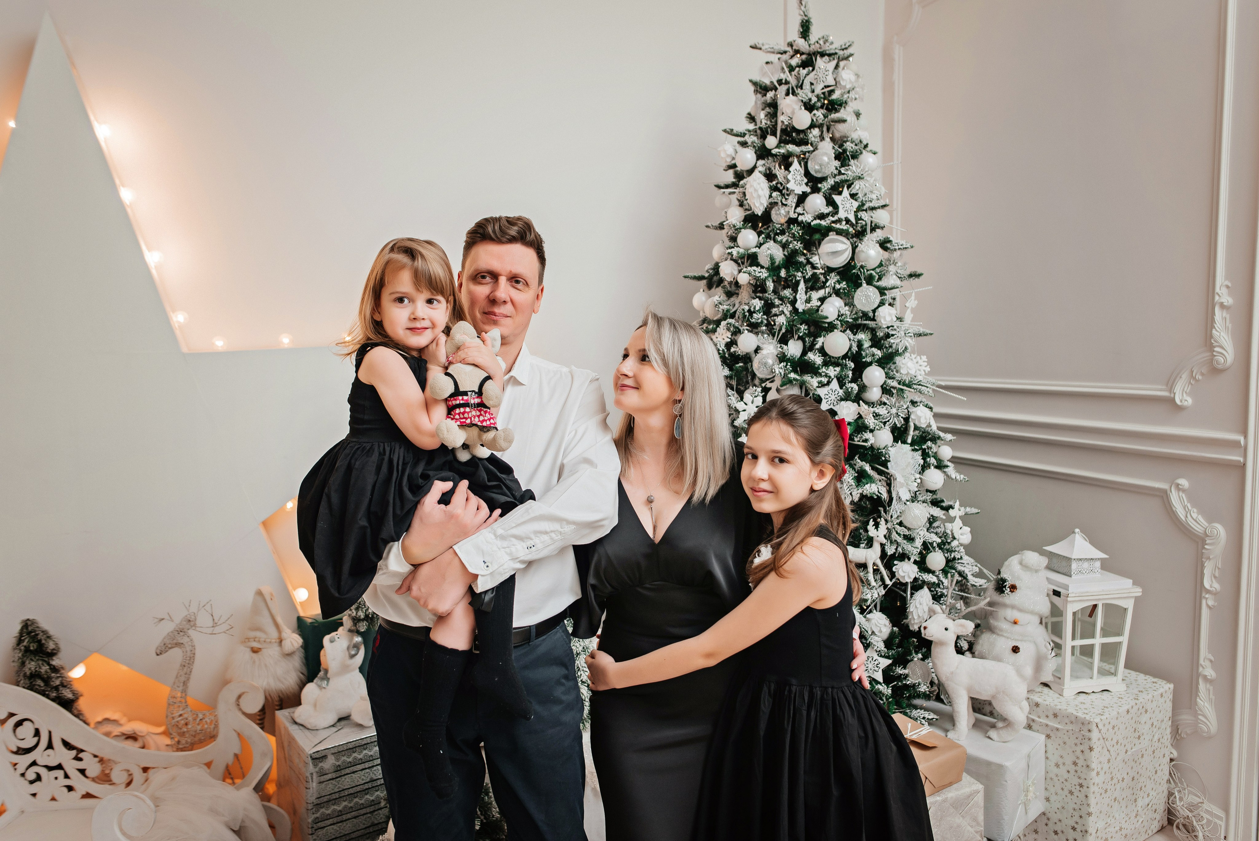 Новый год семьи Виктории. Детский и семейный фотограф выпускной альбом Приморско-Ахтарск