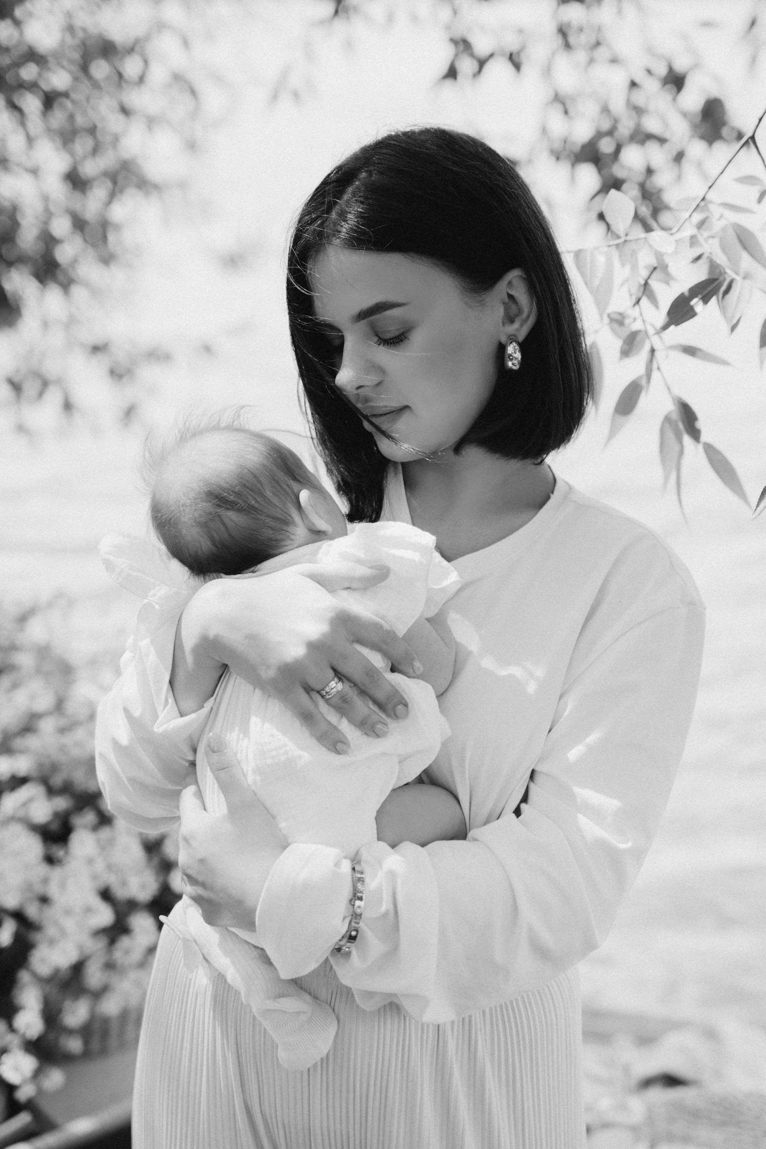 Таня и малышка Элина. Фотограф Мария Миллс | Минск