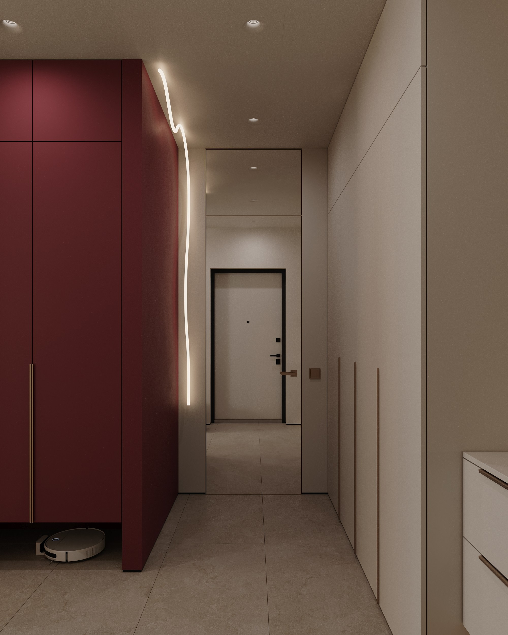 Квартира / 2023. 3D-сцены интерьеров в 3ds Мах: сборка по ТЗ для визуализаторов