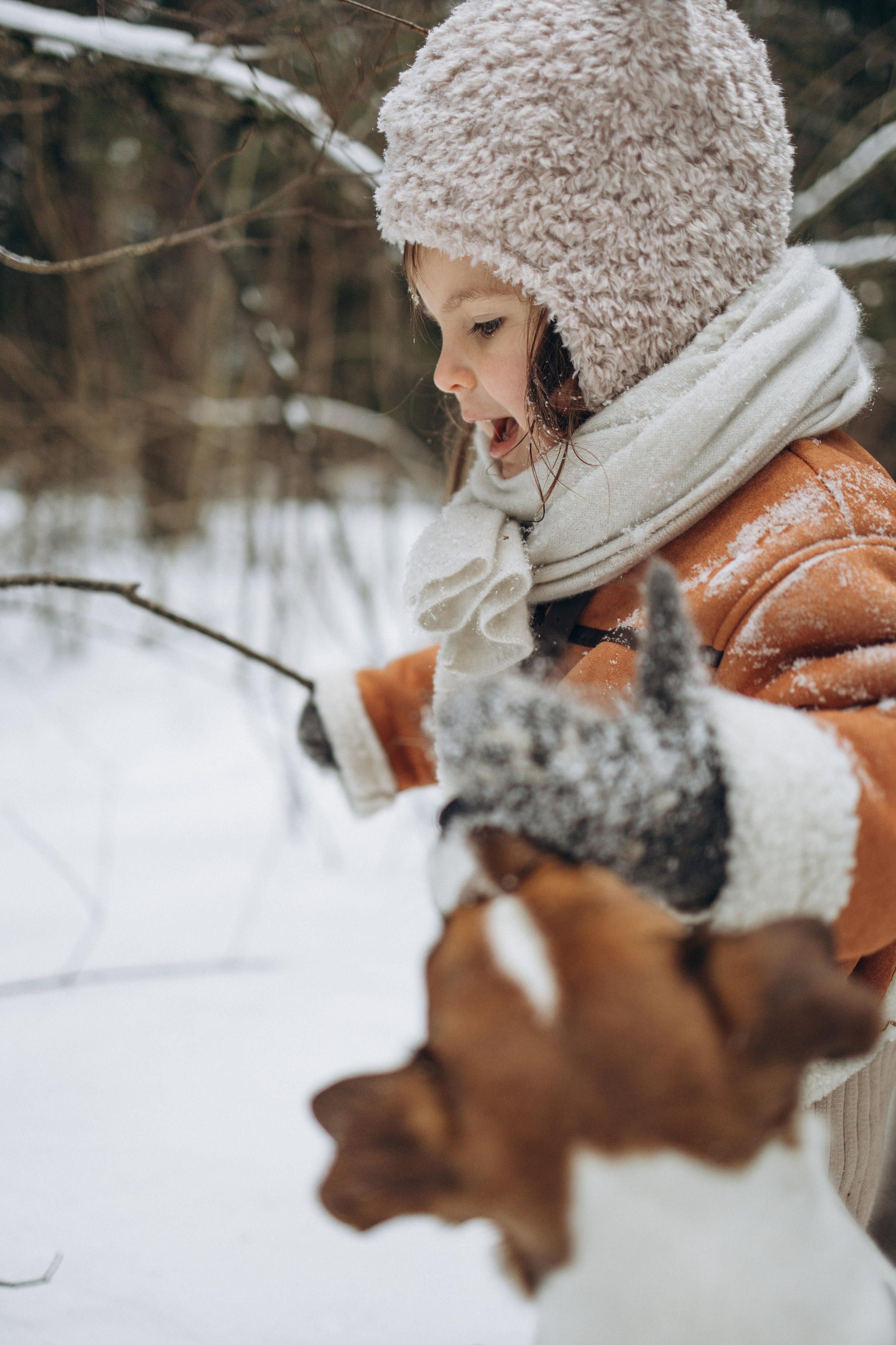 Зимняя прогулка. Семейный фотограф в Москве Валерия Карпова