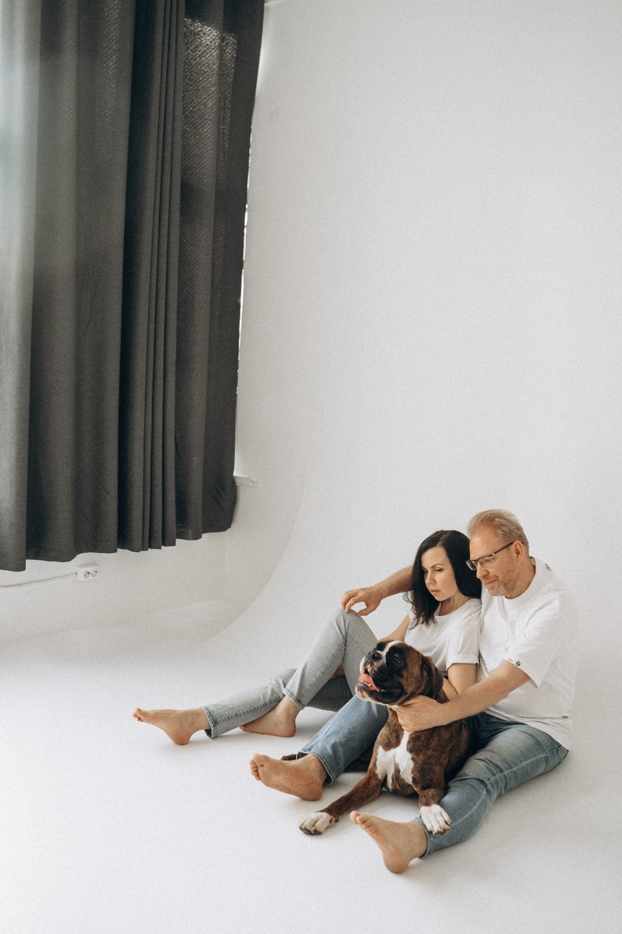 Анна, Максим и Марсель. Фотограф анималист в Москве и Санкт-Петербурге Свиридова Анна