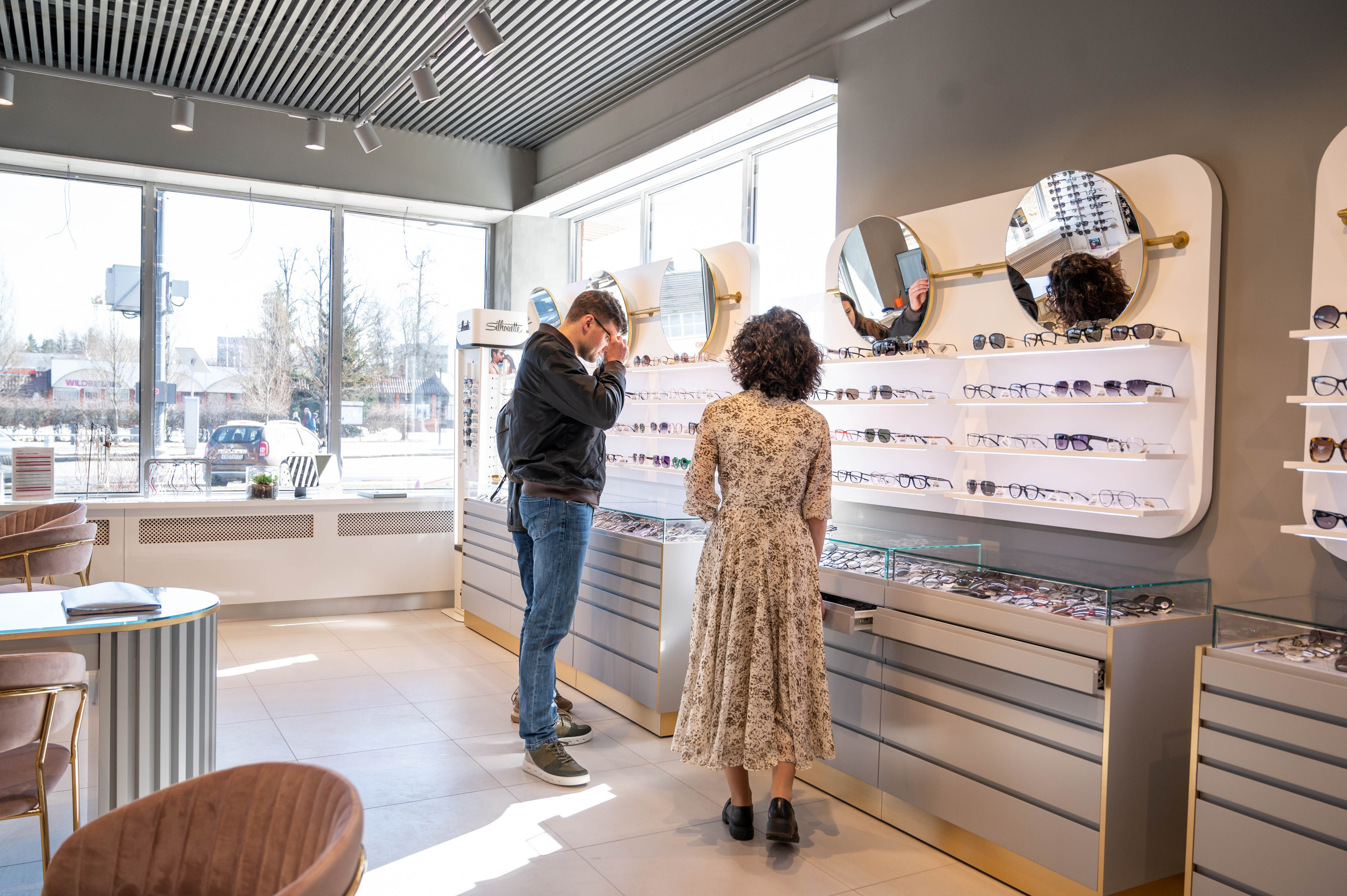 Съёмка открытия оптики