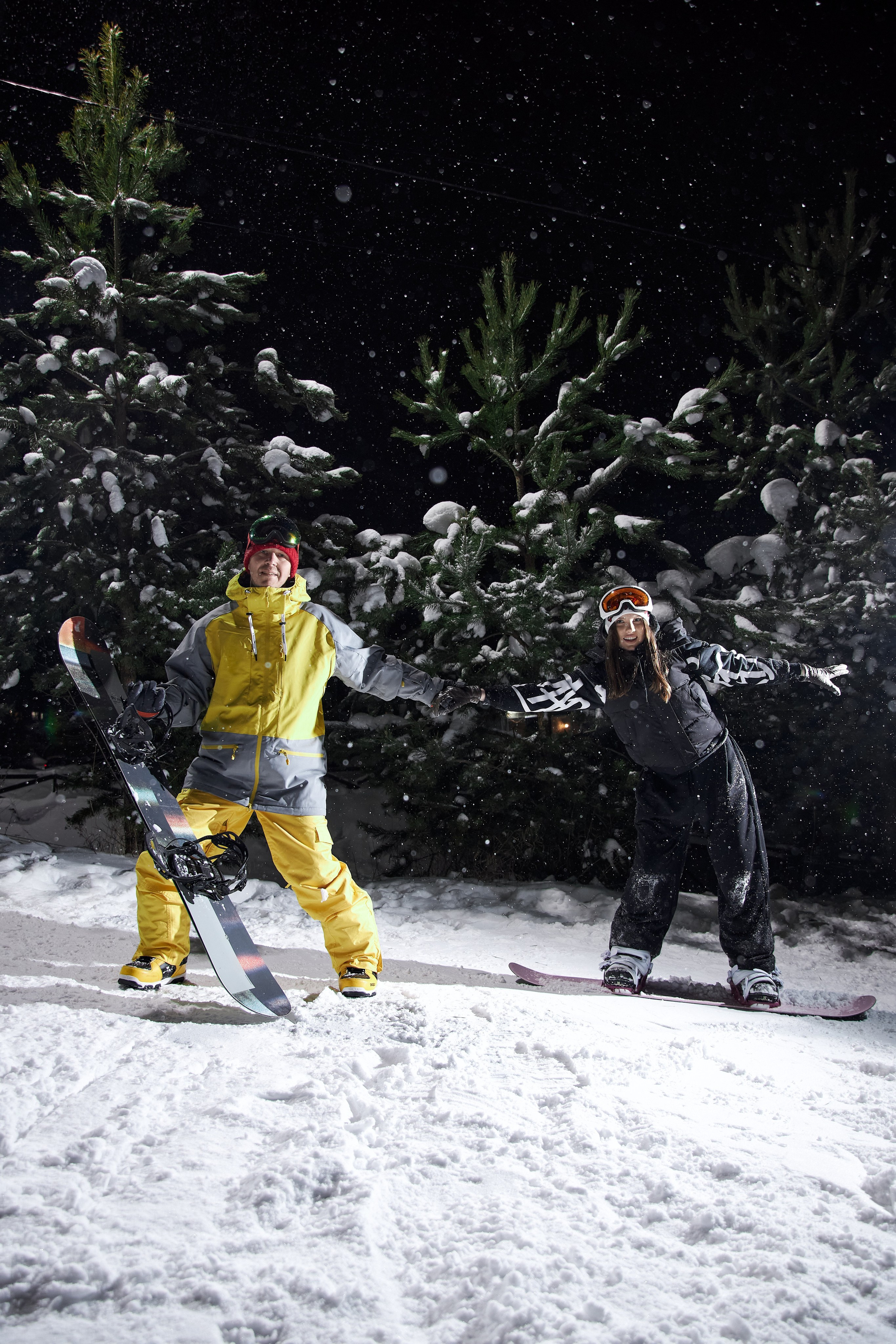 Сноубордисты. Фотограф Алексей Яковлев