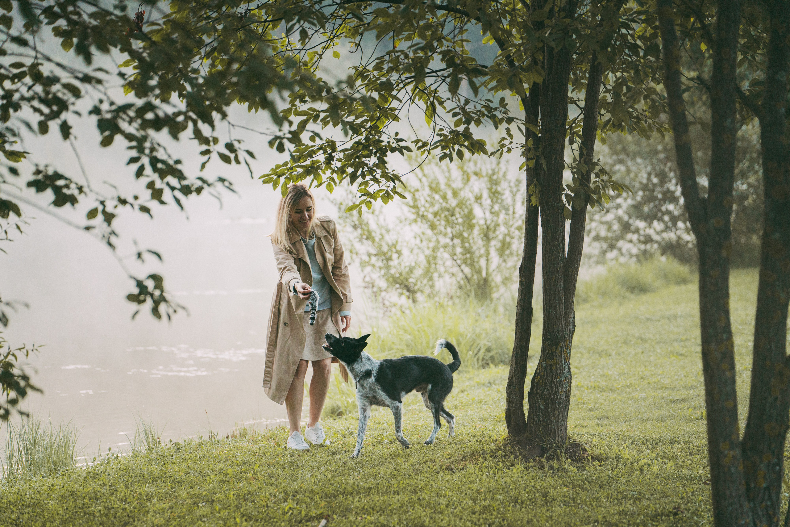 Катя, Сергей и Флинт. Фотограф анималист в Москве и Санкт-Петербурге Свиридова Анна