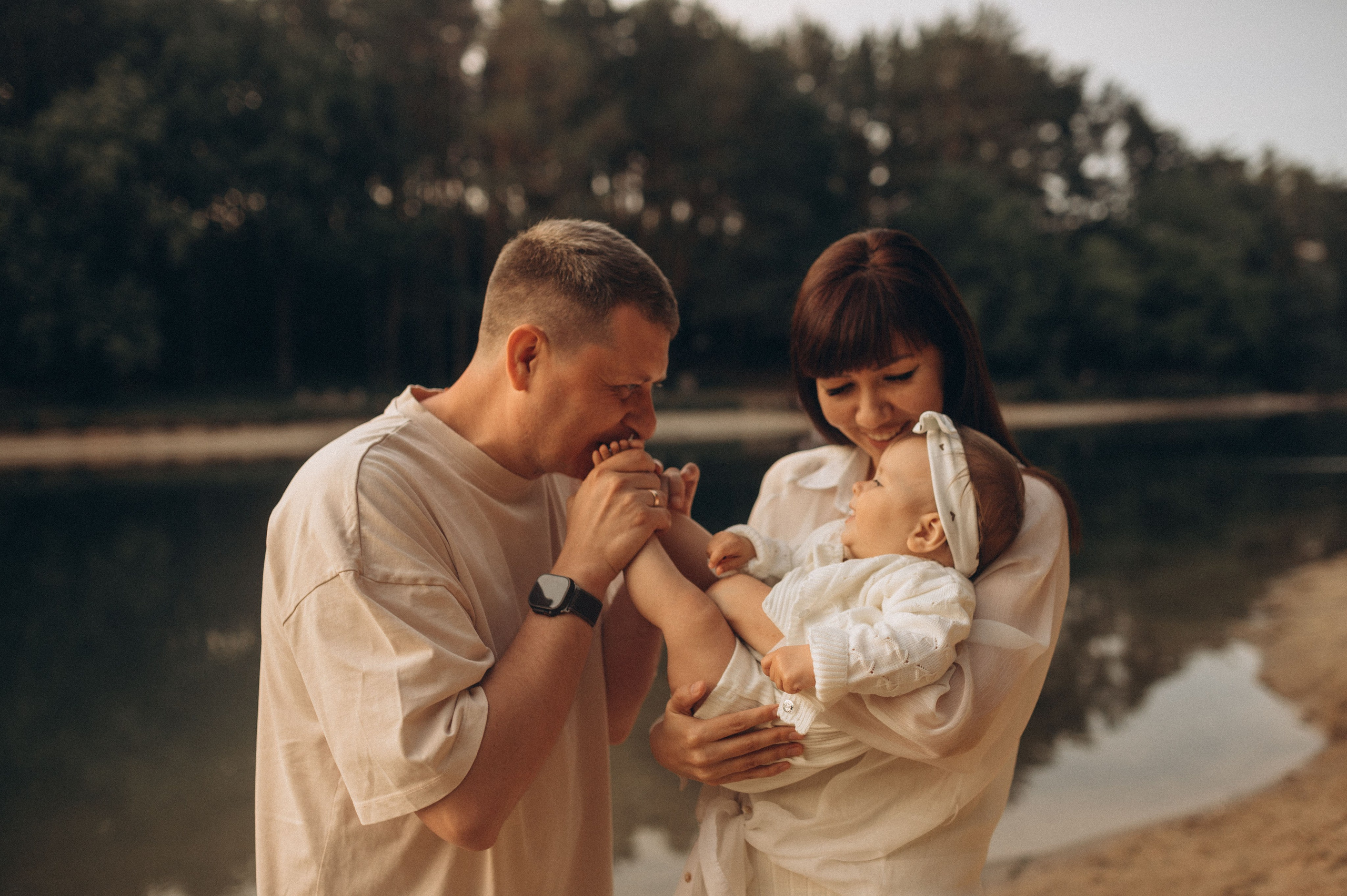 Семейная прогулка летом. Свадебный и семейный фотограф в Москве и Казани Низамиева Талия