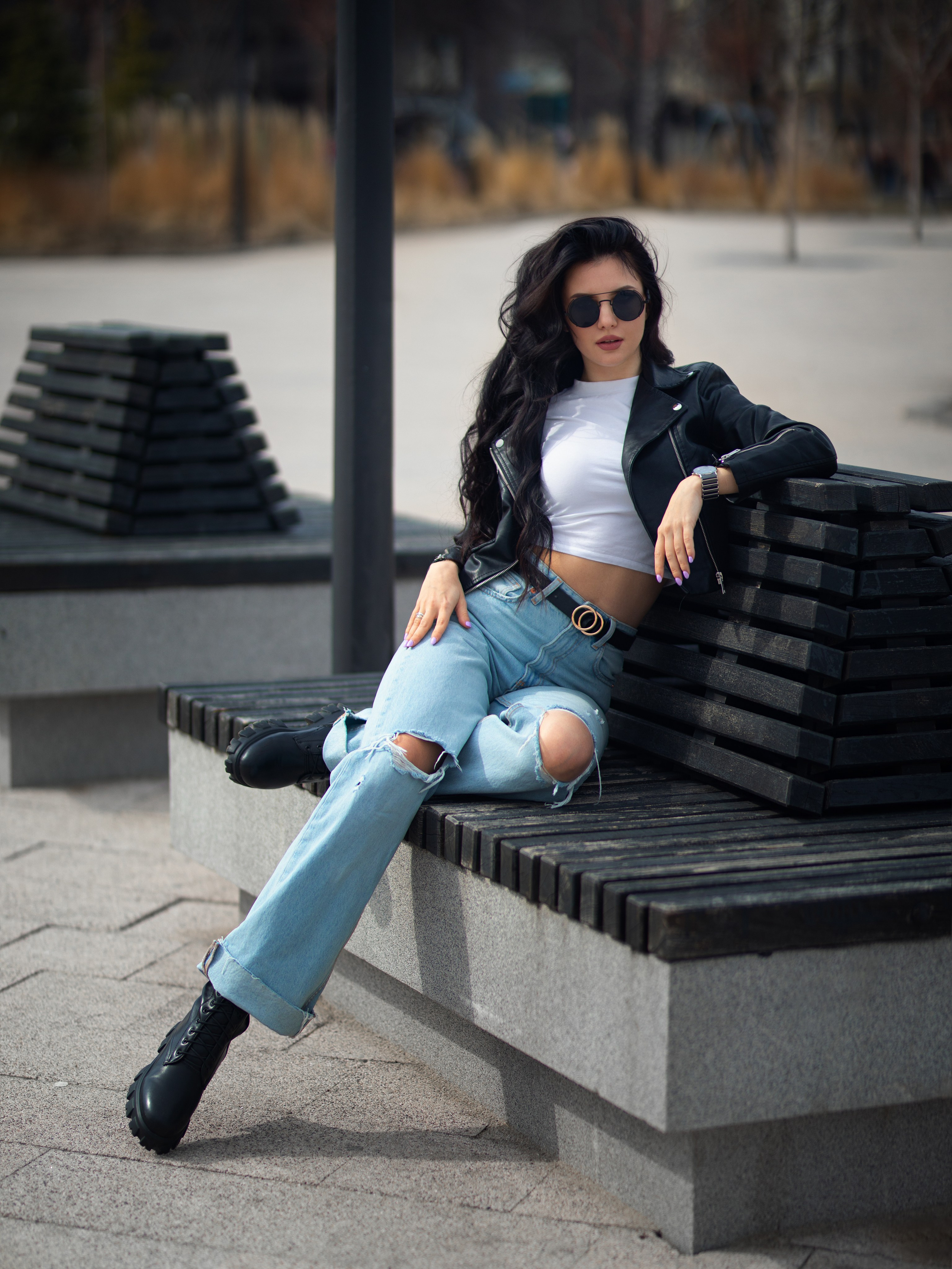 Весенний уличный фотосет с Кристиной в формате для «себя»