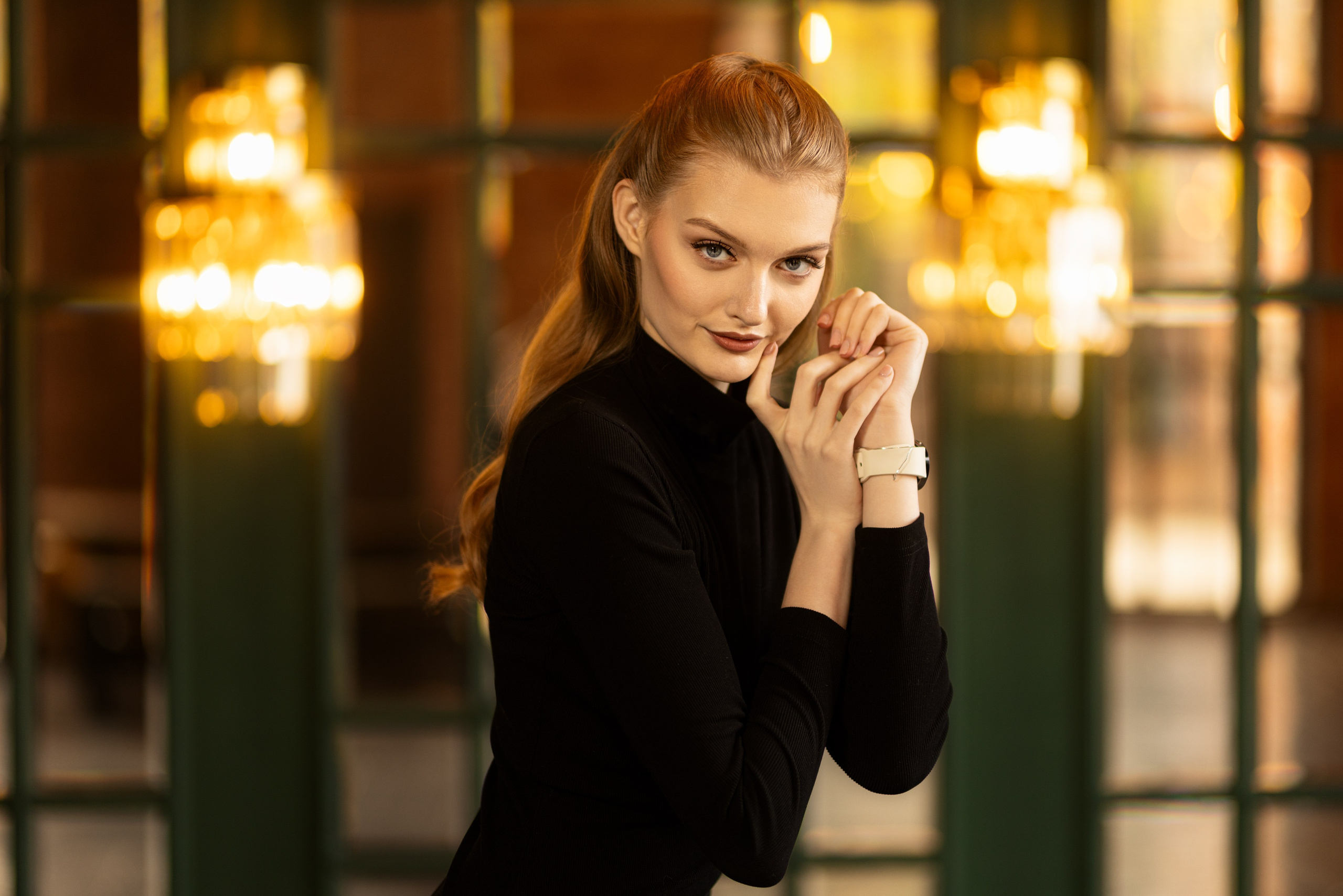 Студийная съемка с Викторией в интерьере в формате для «себя». Дмитрий Шульгин, портретный фотограф в Воронеже