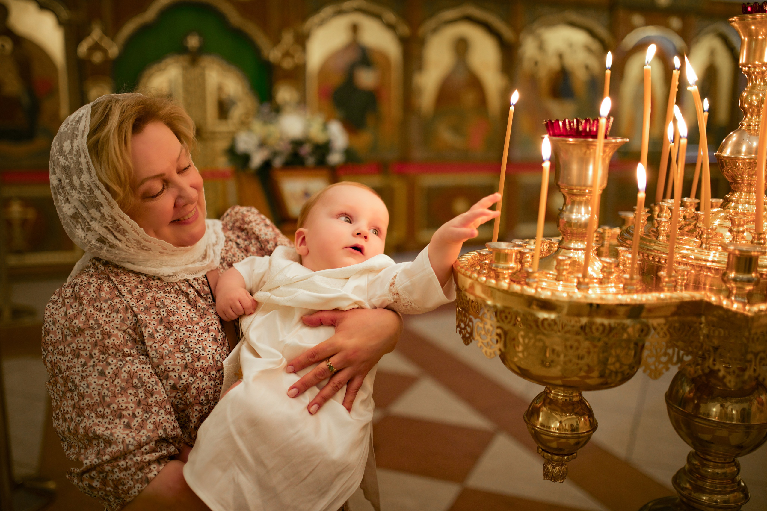 Таинство Крещения Мирона. Фотограф в Москве Алёна Гладкова