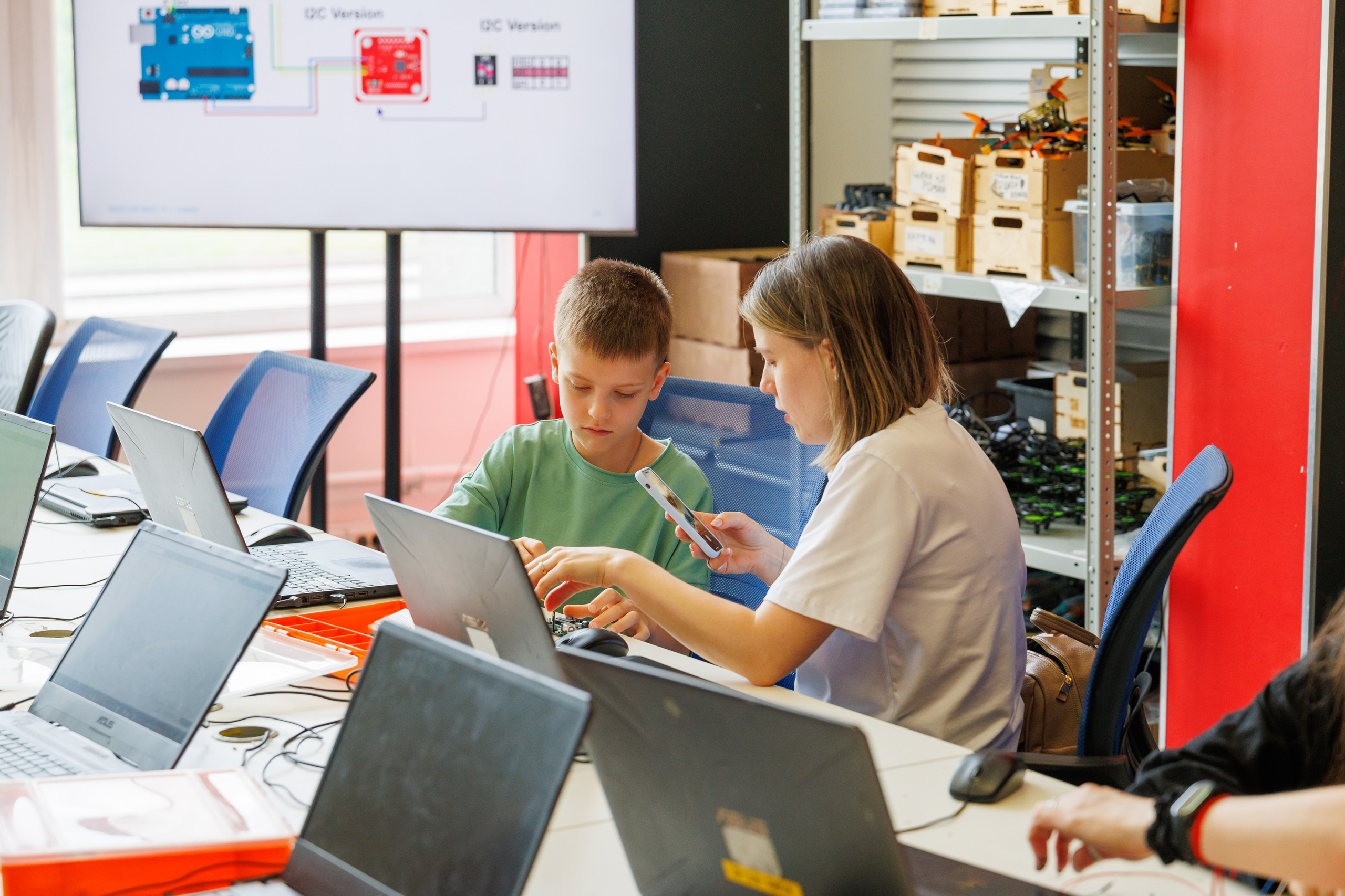 Детское мероприятие в Технопарке. Фотограф в Москве Дмитрий Емельянов