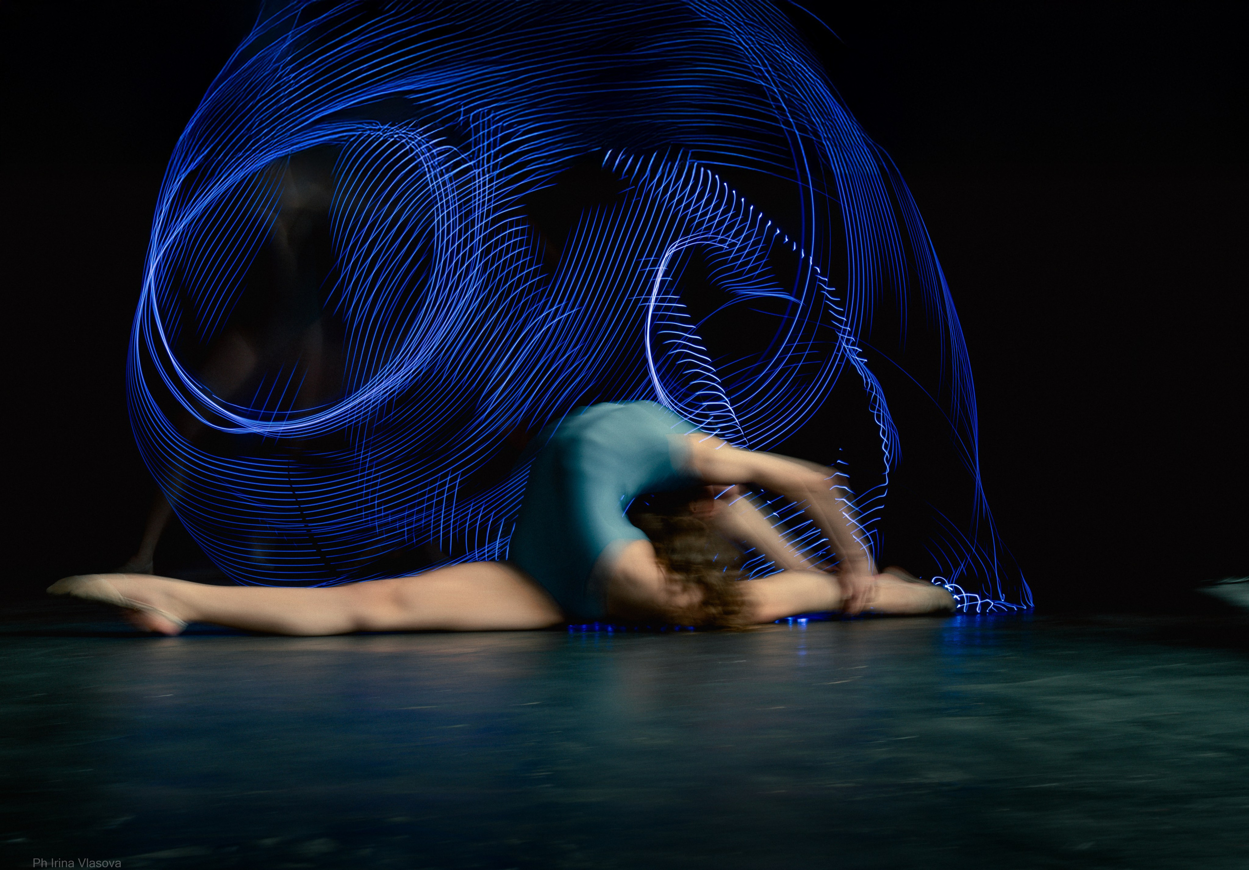 фотосессия со смазами и смешанным светом