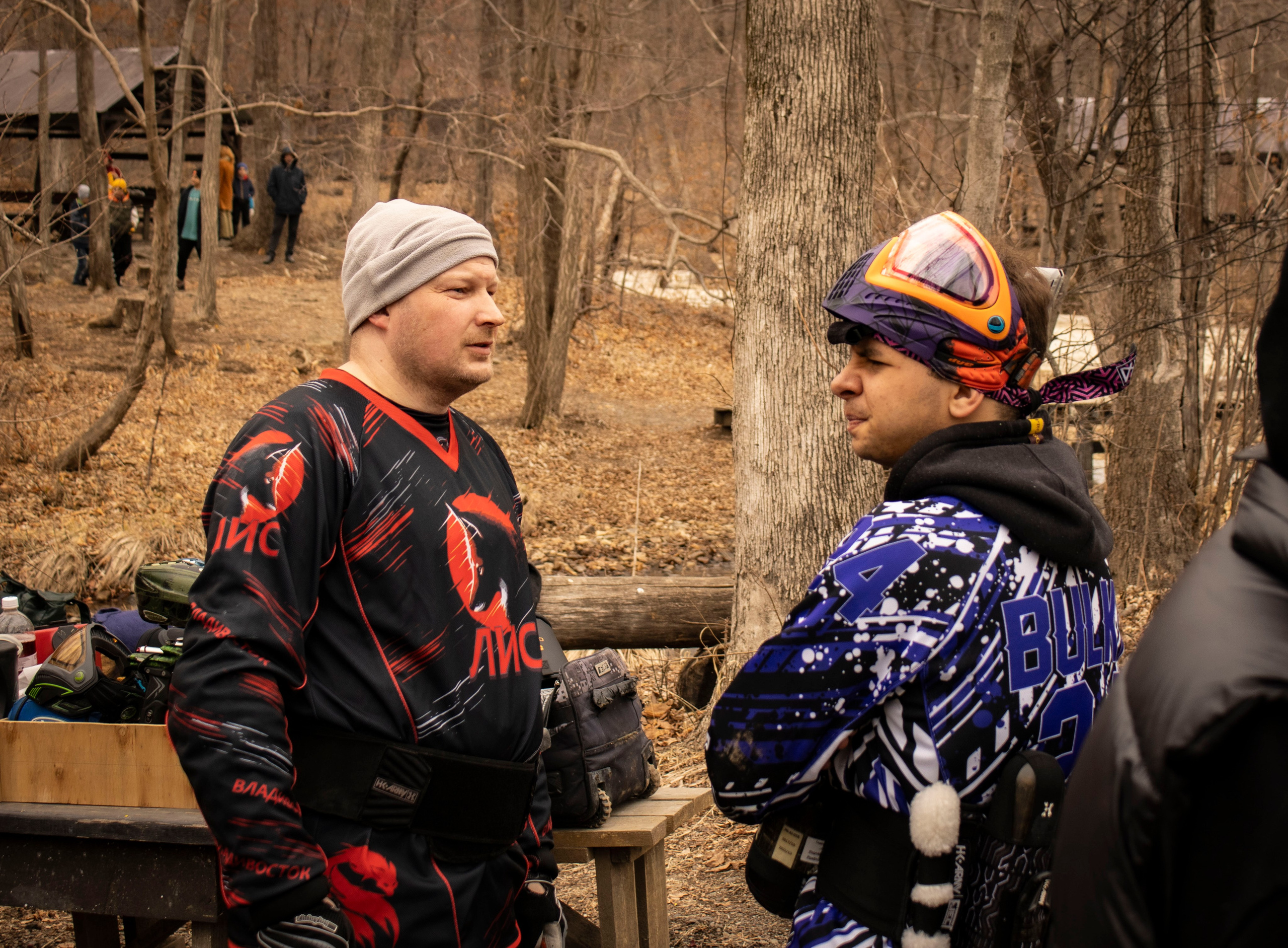 Турнир на кубок Федерации пейнтбола 6 апреля 2024 г. Фотограф г. Владивосток