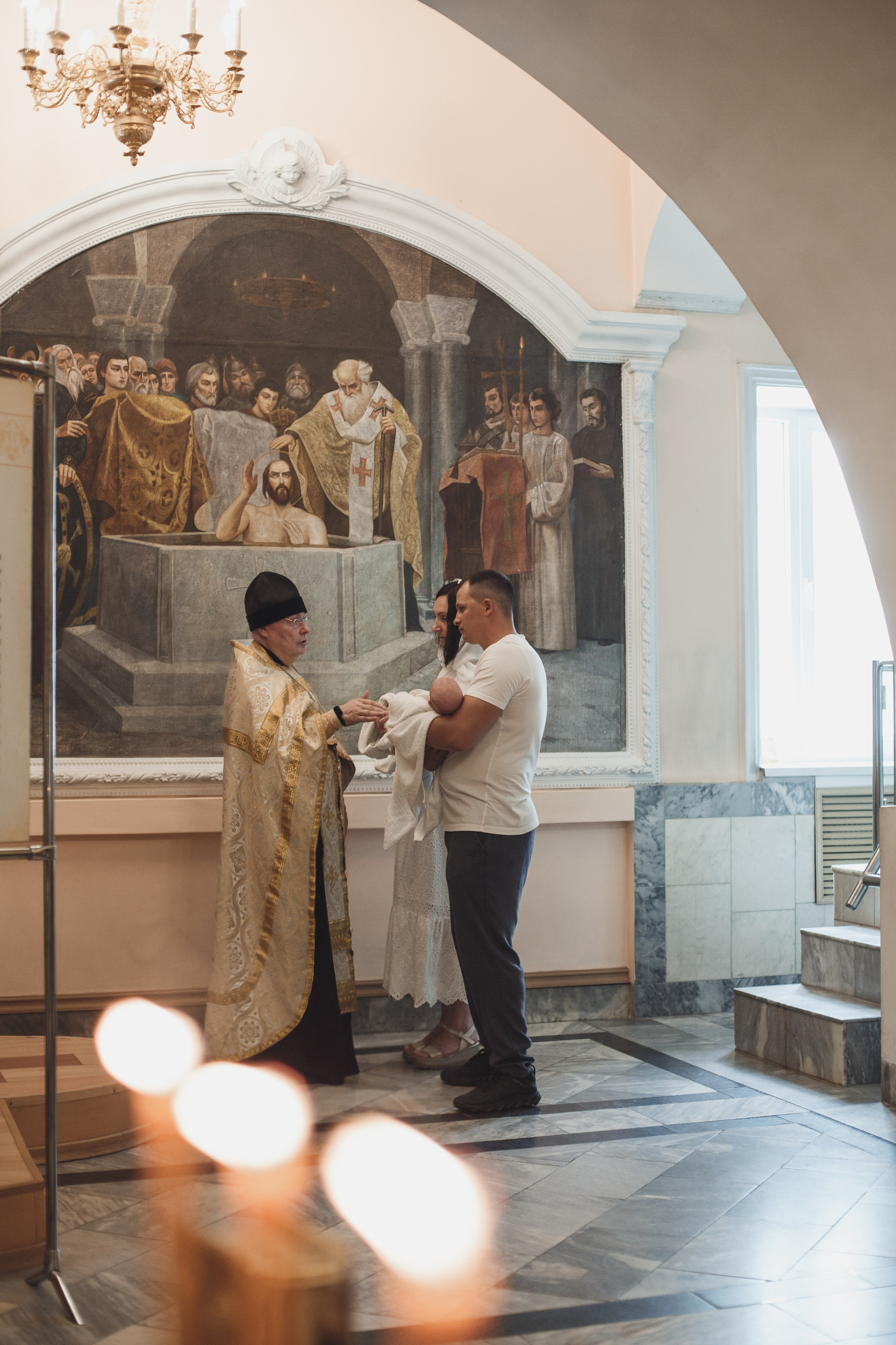 Фотосъёмка таинства крещения в Белгороде. Свадебный и контент фотограф в Белгороде Ярослав Гаврилейченко