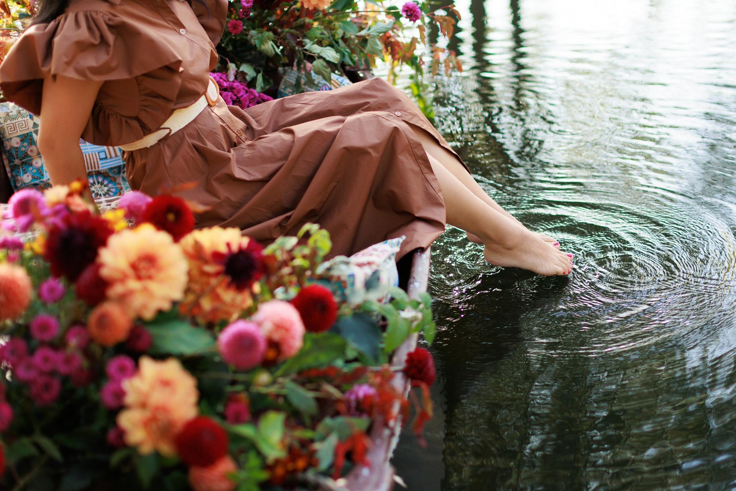 Фотопроект «Лодка в цветах». Свадебный, семейный и детский фотограф в городе Партизанск, Находка
