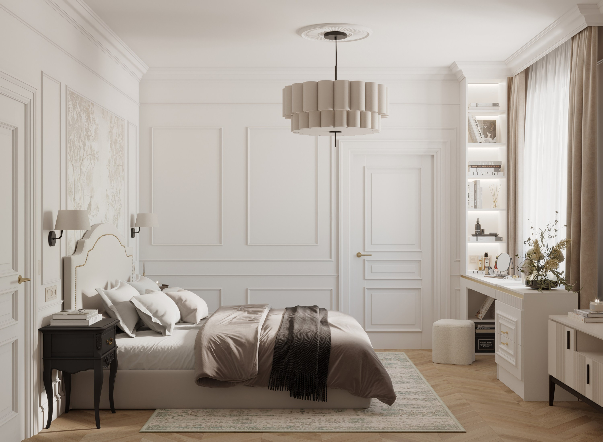 Дом 320 м² для большой семьи в Парижском стиле🤍