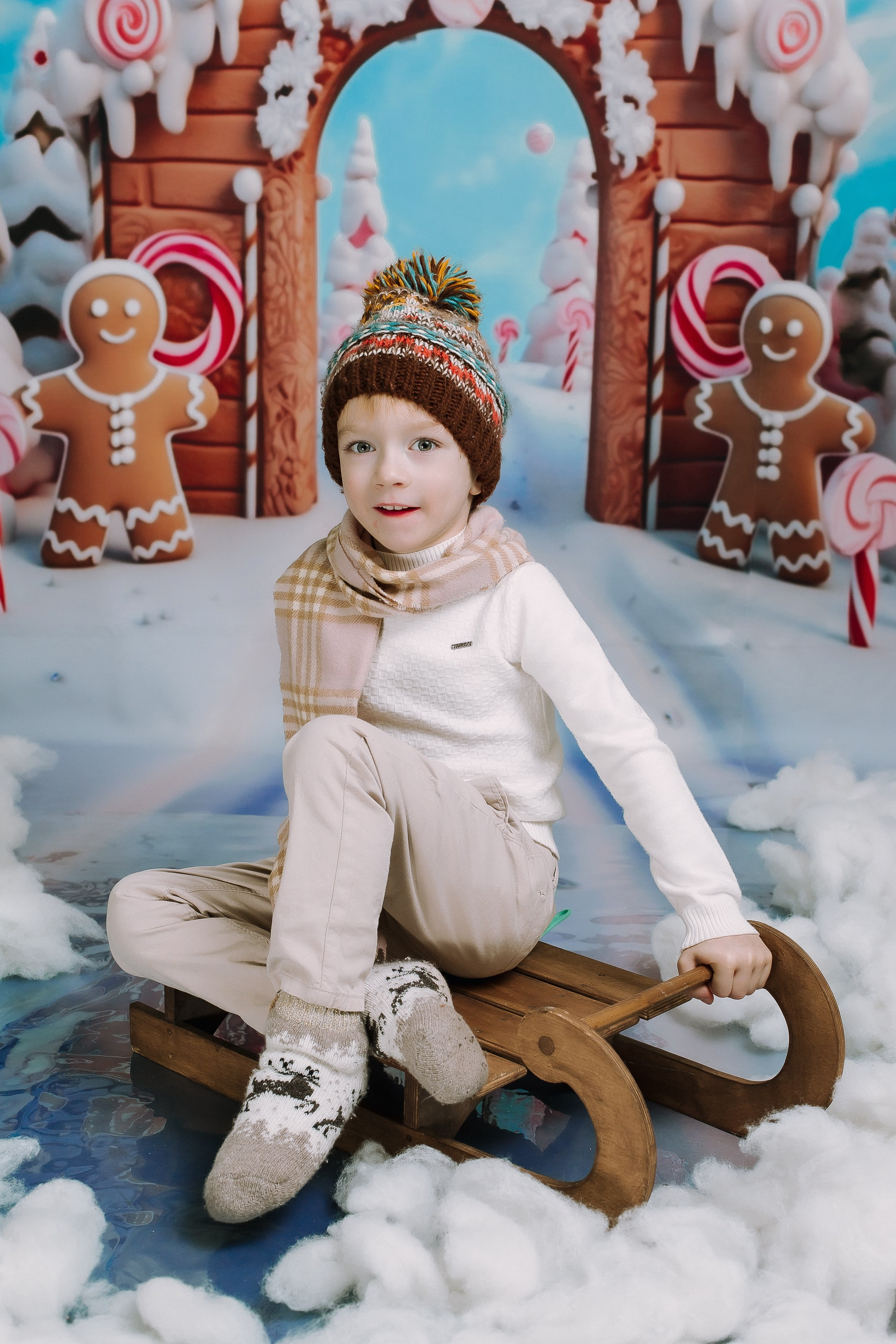 Пряничный Новый год_ съемка для Детского сада. Выпускные альбомы Натальи Бутко: Новороссийск, Анапа, Геленджик