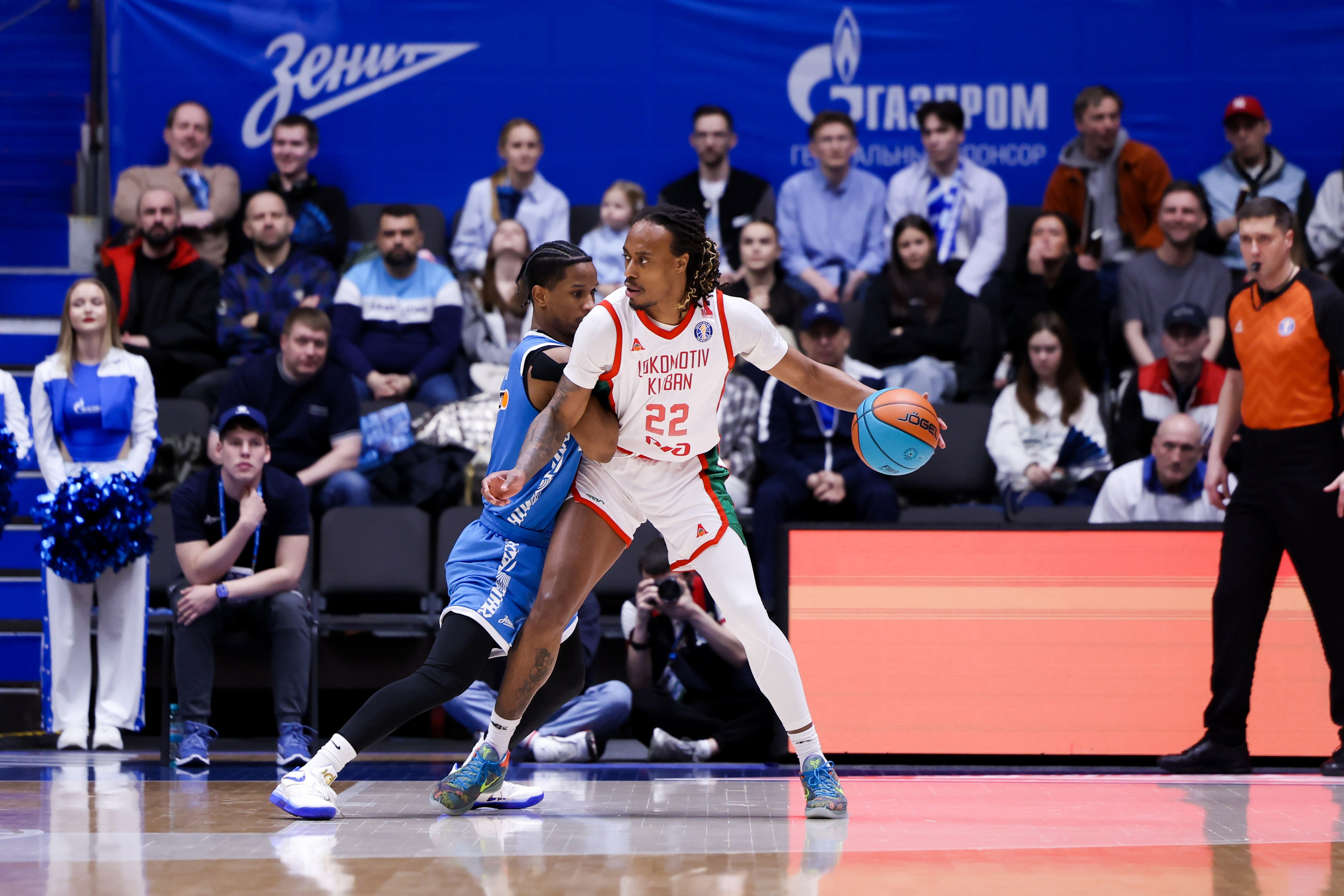 БК Зенит — БК Локомотив-Кубань 07.05.2025. Спортивный и репортажный фотограф Антон Тереханов