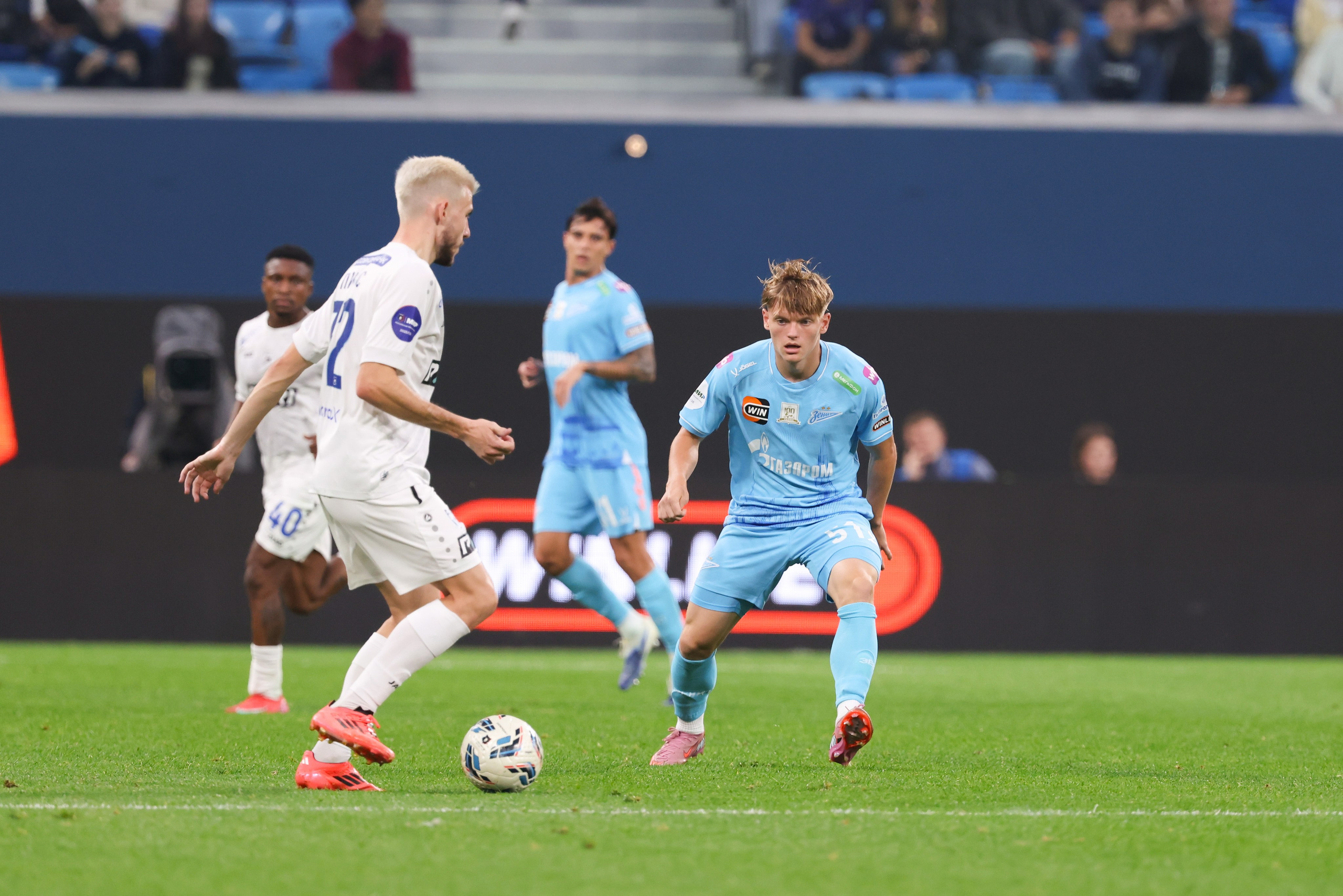 ФК «Зенит» — ФК «Пари НН» 30.08.2025. Спортивный и репортажный фотограф Антон Тереханов