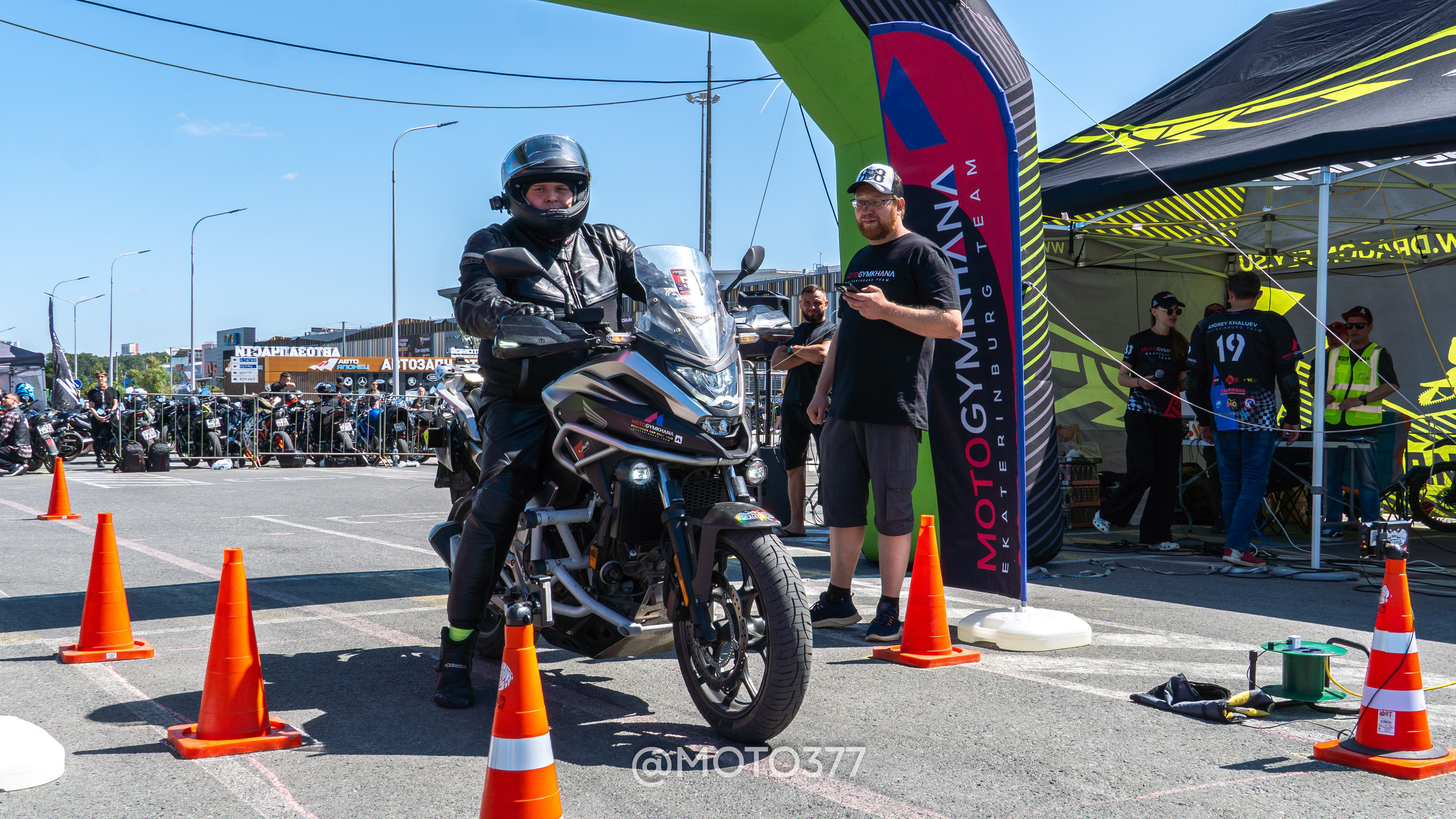 Motogymkhana CUP 1 Ekat 2025. Moto377