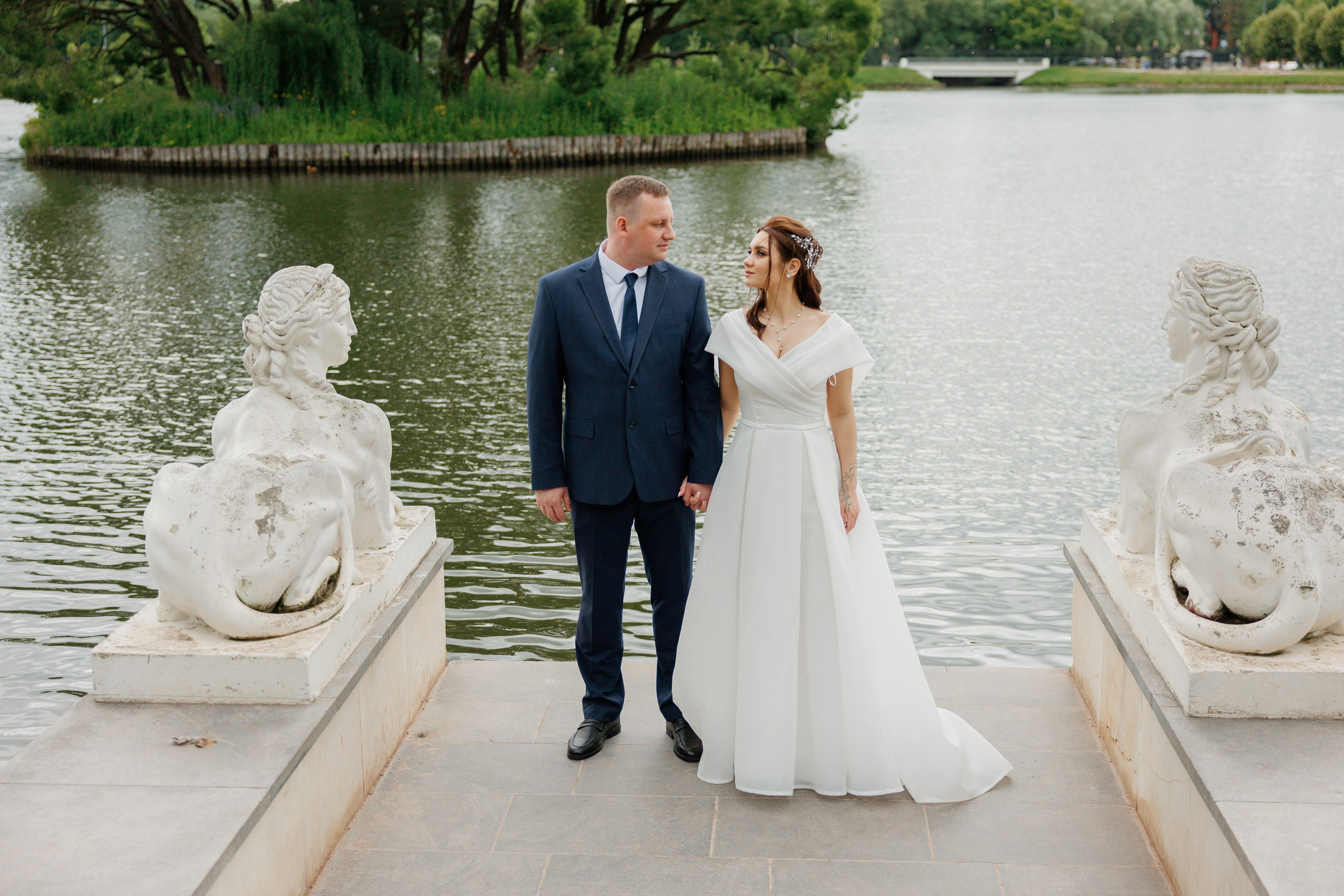 Свадебная фотосессия в Царицыно. Свадебная съёмка в Москве