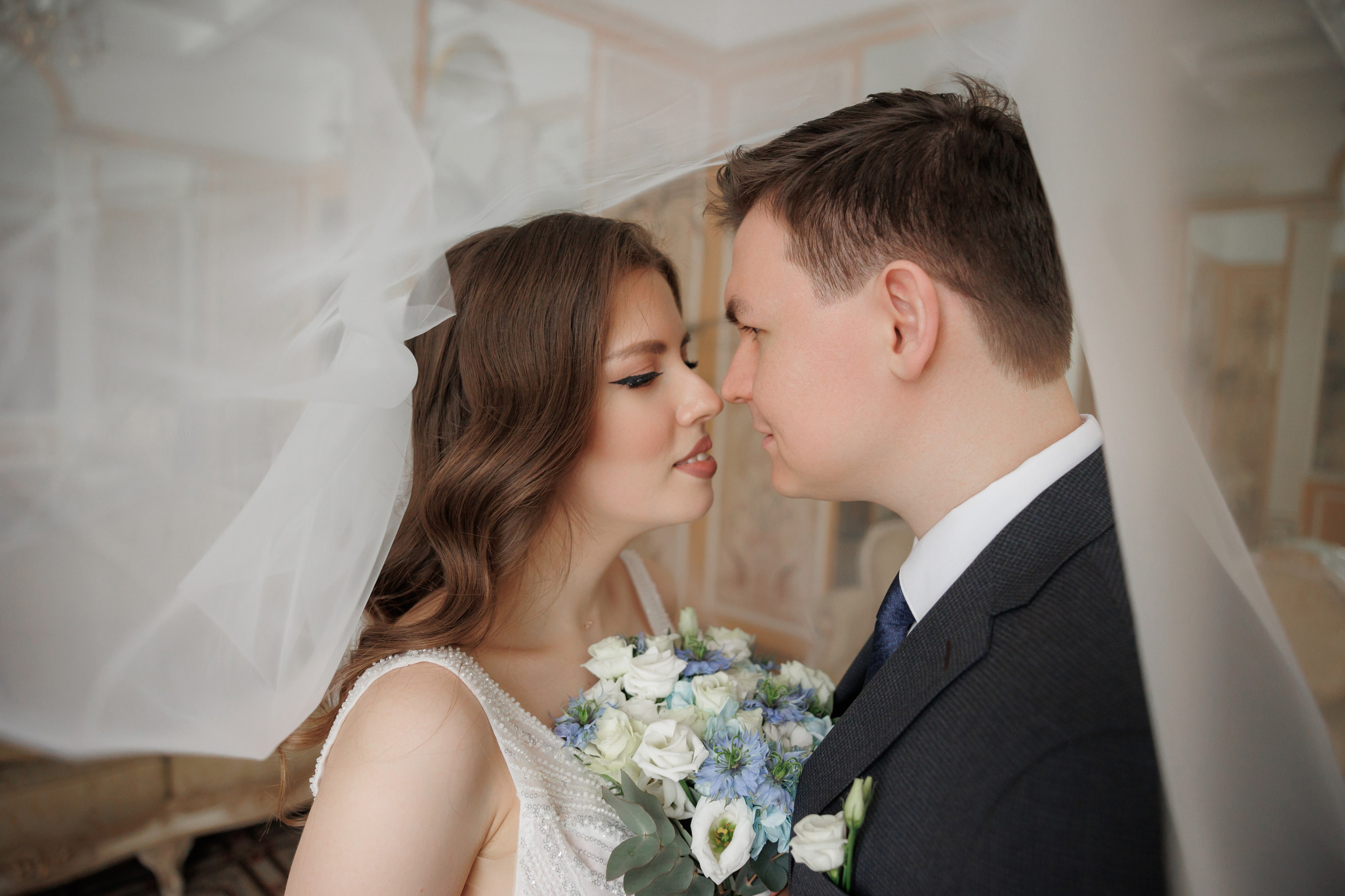 Даша и Дима, Грибоедовский ЗАГС. Свадебный и репортажный фотограф (Москва, Королев и другие)