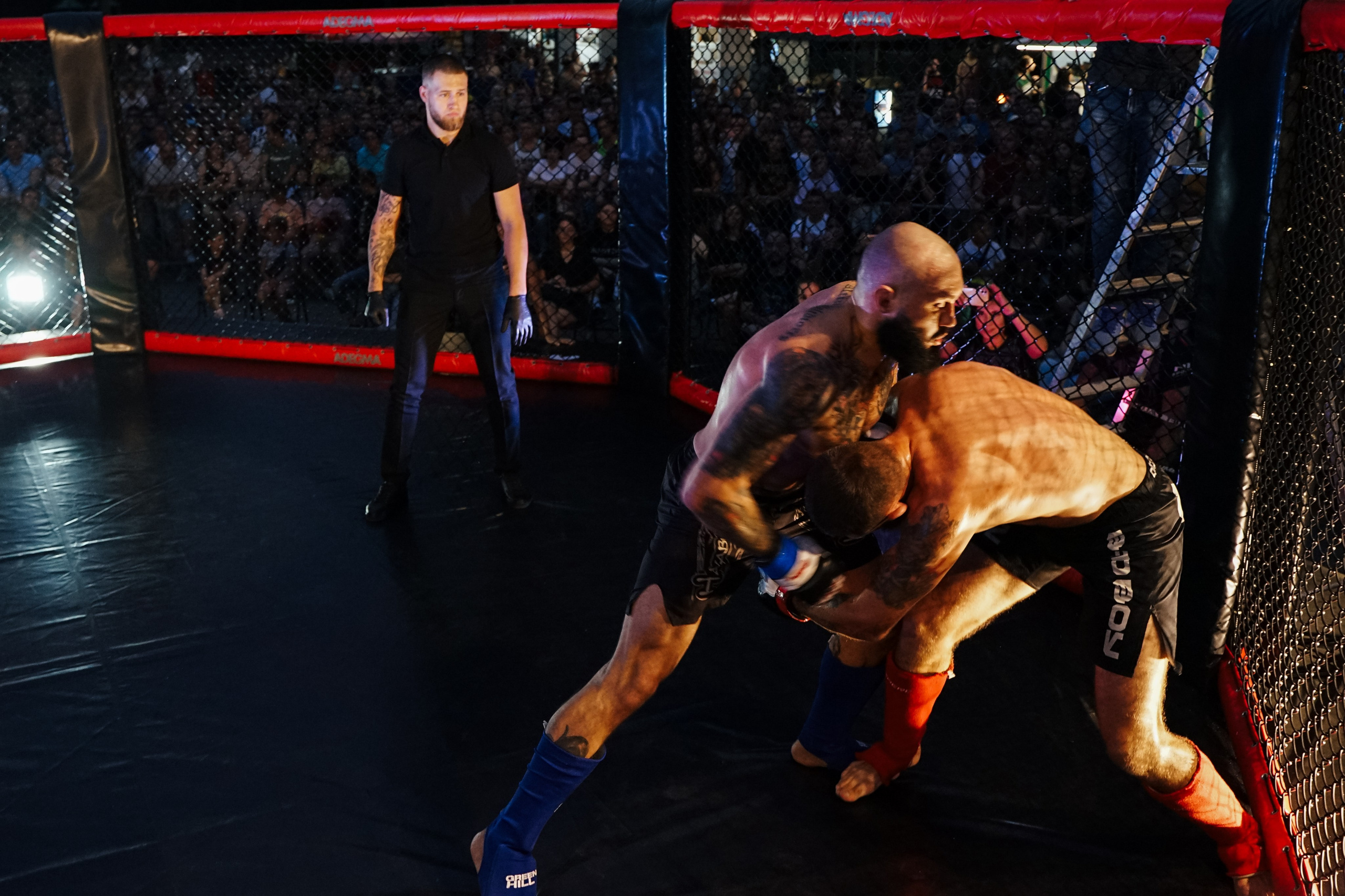 Вечер боев в ЦПКиО. Фотограф Надежда Погребняк | Рязань | Москва