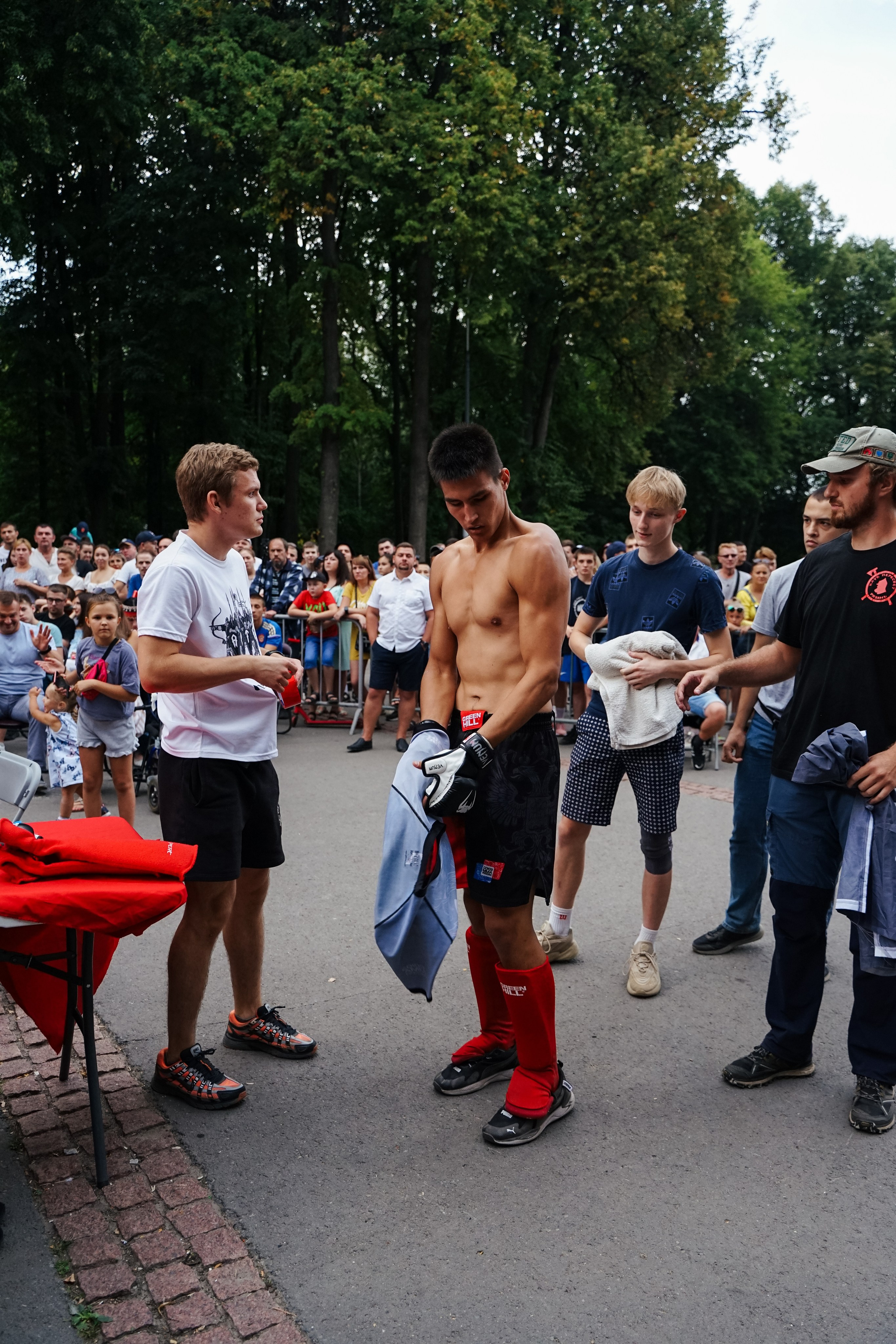 Вечер боев в ЦПКиО. Фотограф Надежда Погребняк | Рязань | Москва
