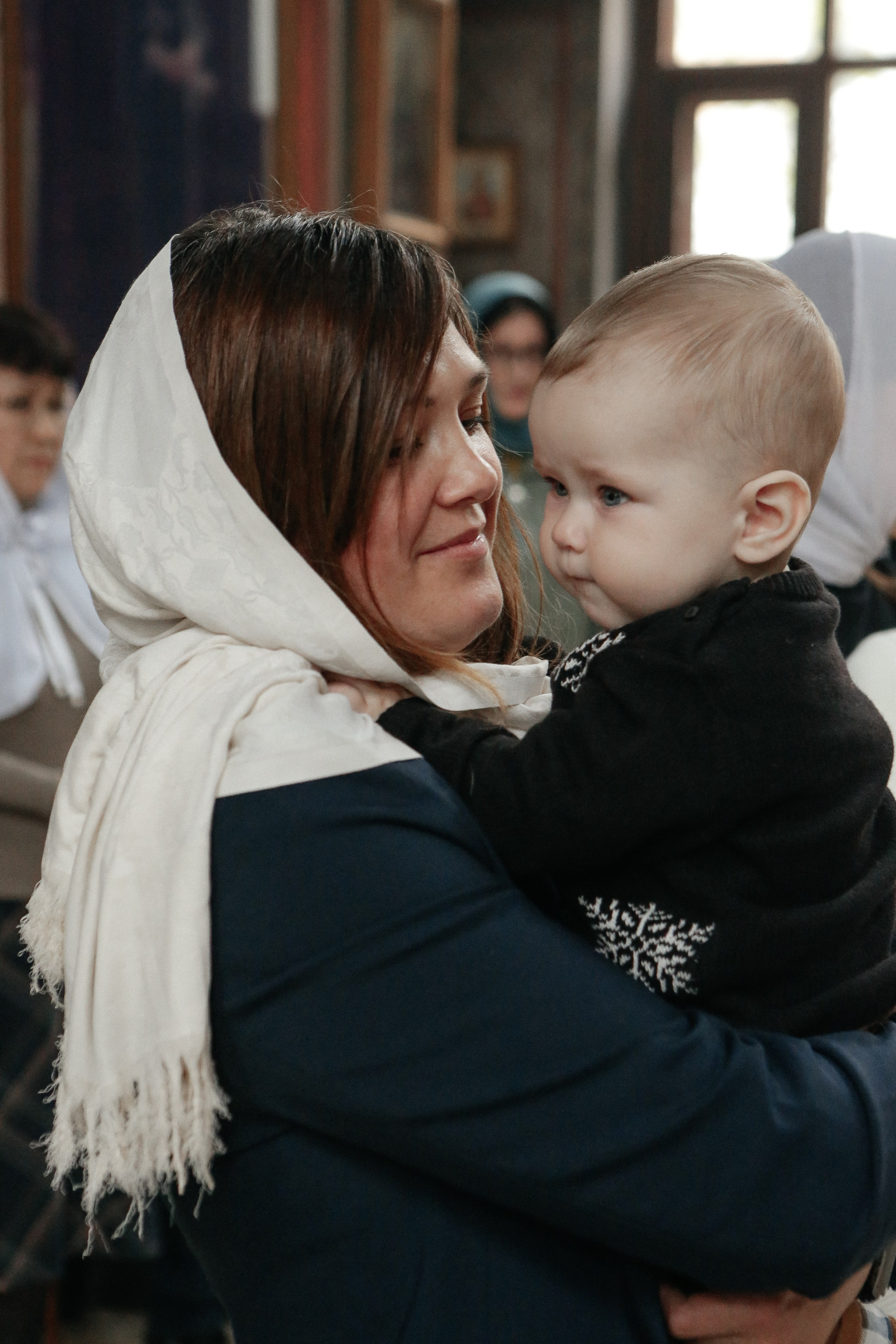 Крещение Максима. Семейный и детский фотограф в Москве Александра Мак