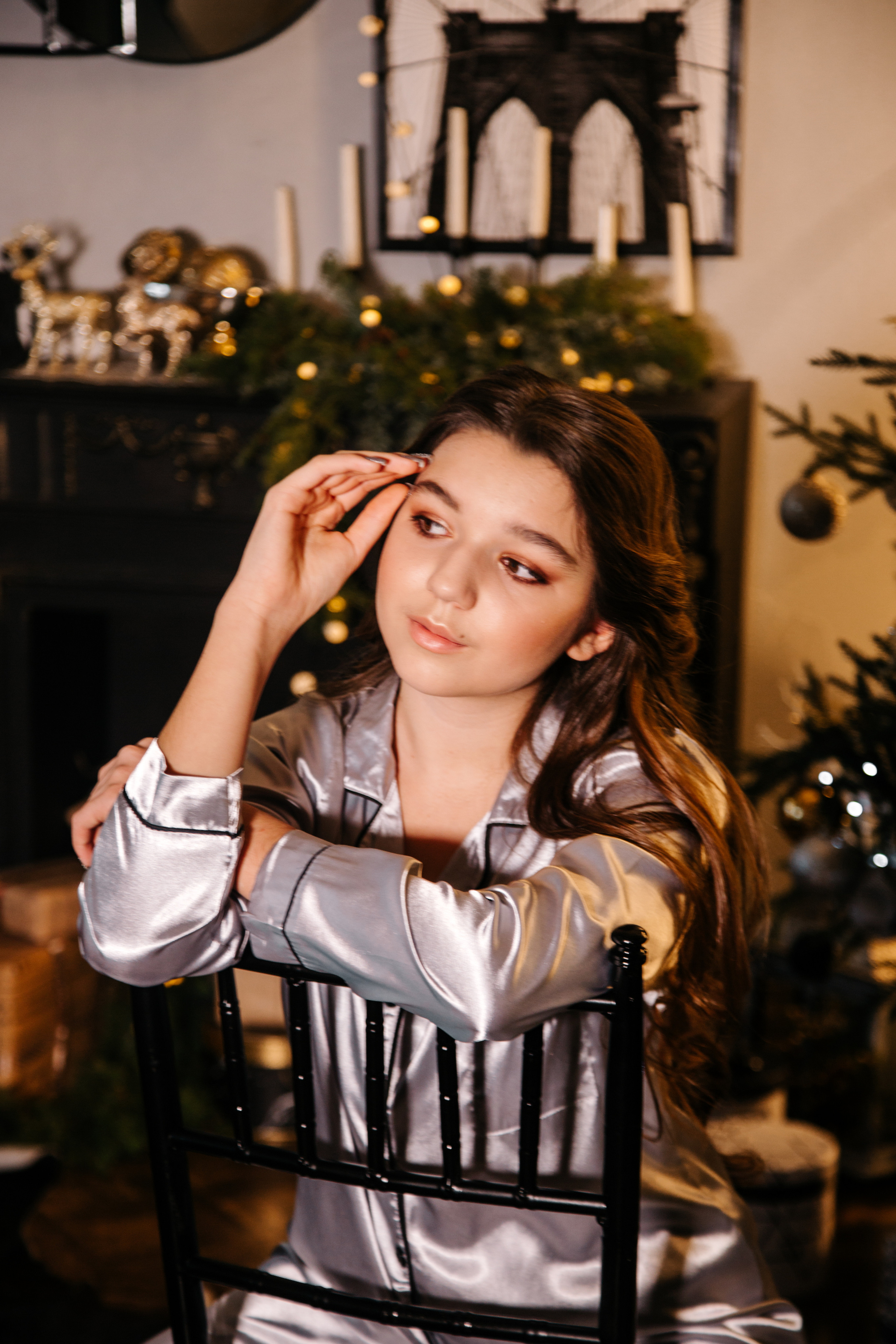 Леночка (новогодняя фотосессия). Семейный и свадебный фотограф в Воронеже Майя Добровольская