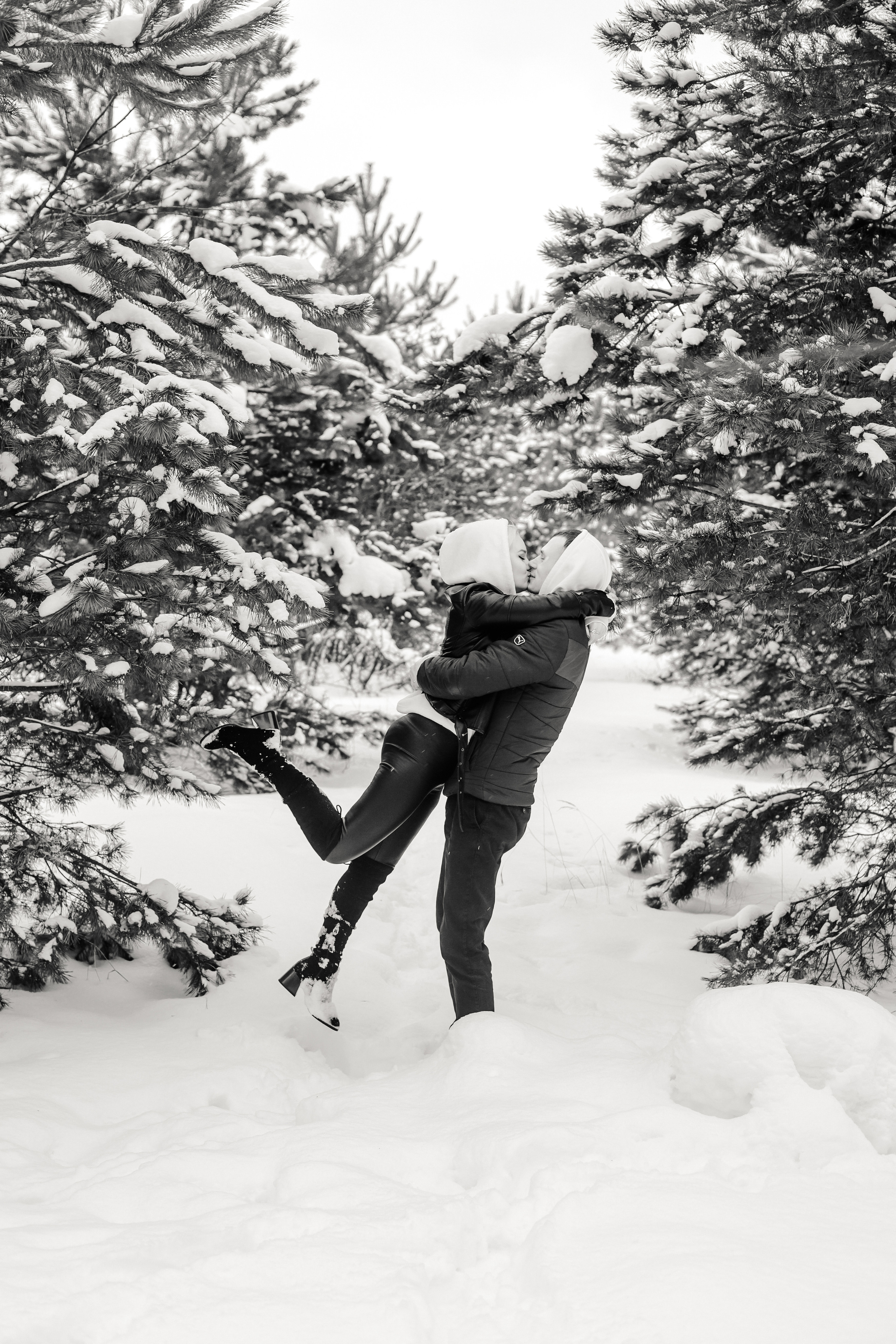 Снежно-нежная история любви…. Семейный и свадебный фотограф в Воронеже Майя Добровольская