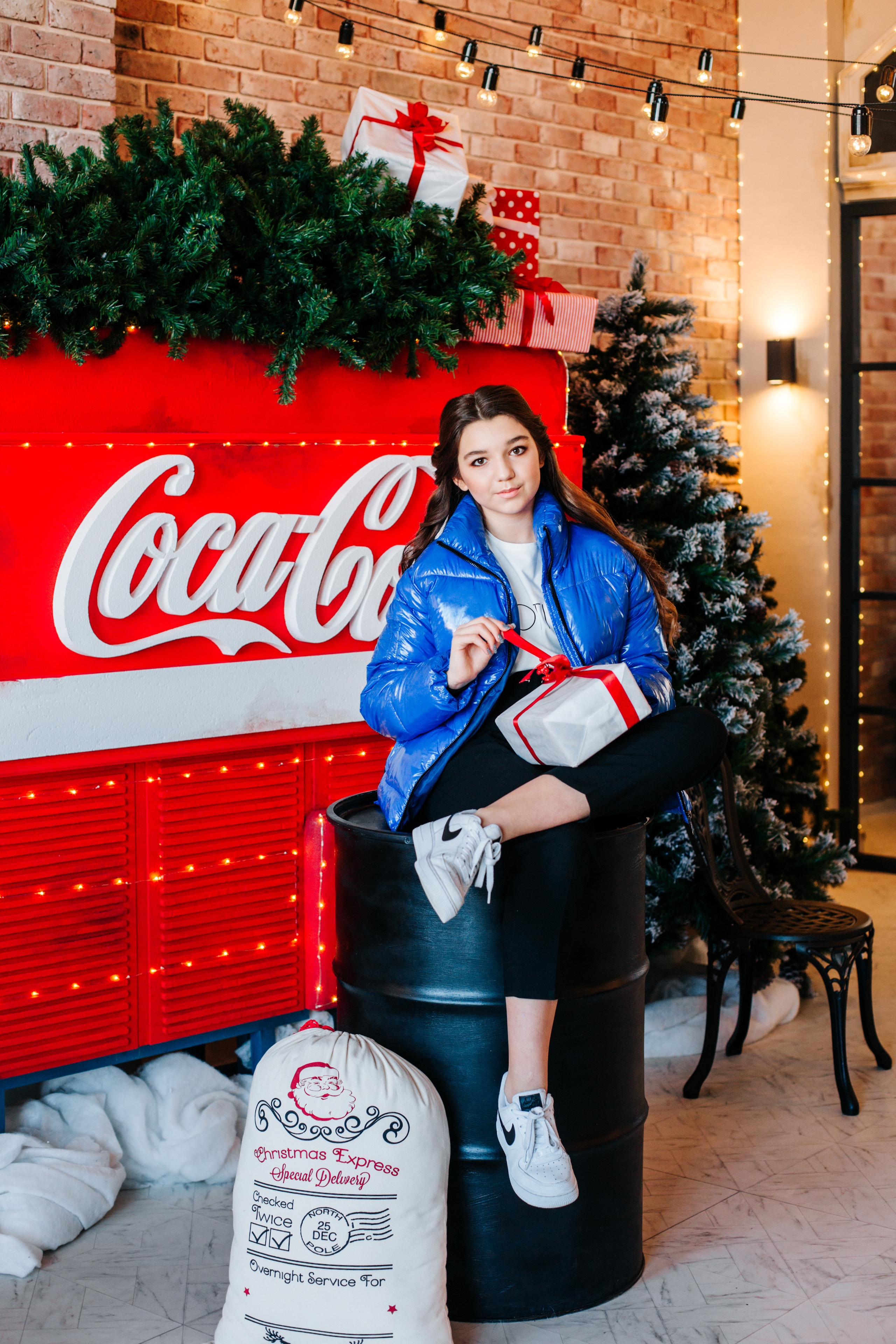 Леночка (новогодняя фотосессия). Семейный и свадебный фотограф в Воронеже Майя Добровольская